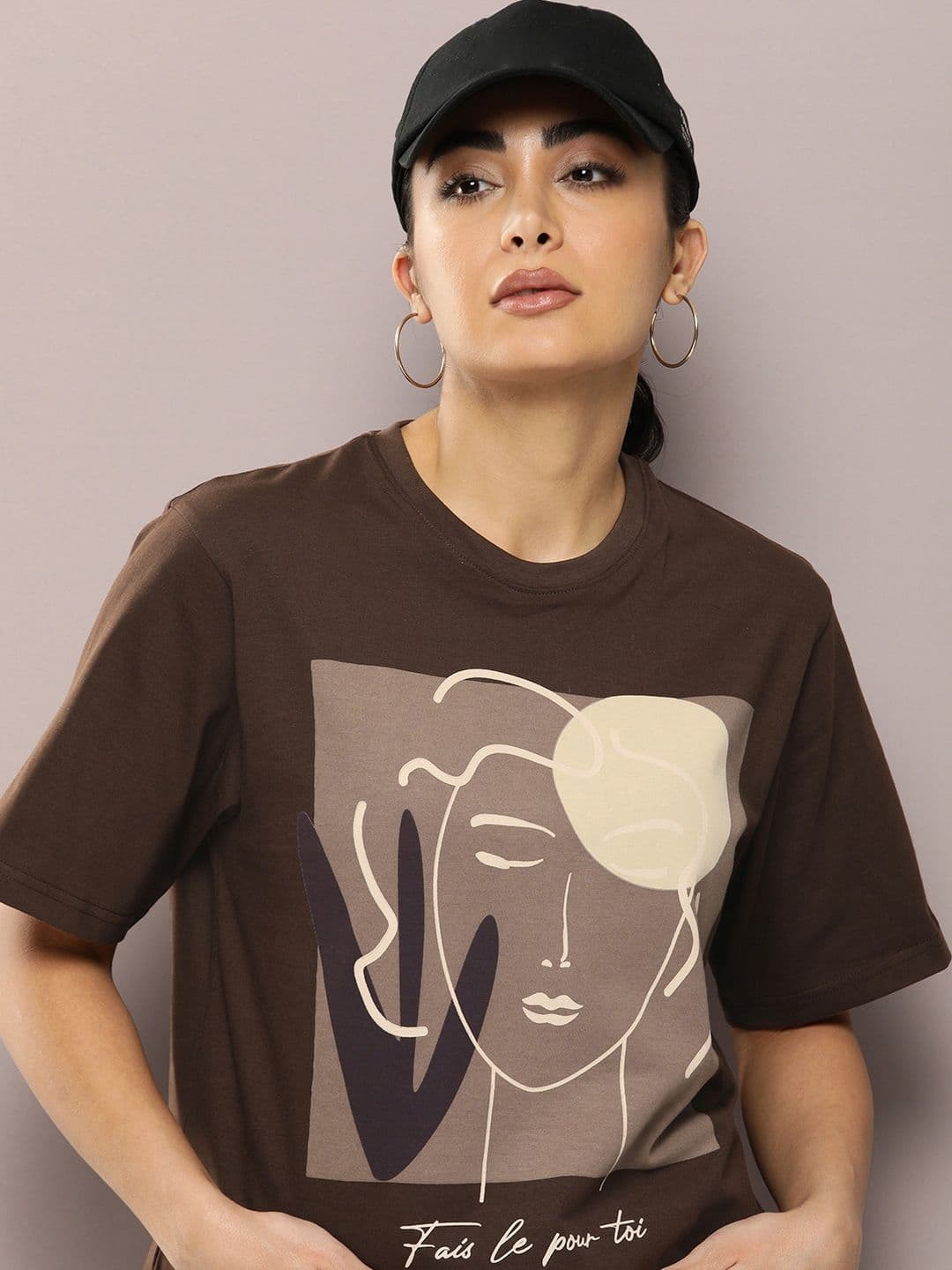 DILLINGER Graphic Printed Oversized Pure Cotton T-shirt - view 1