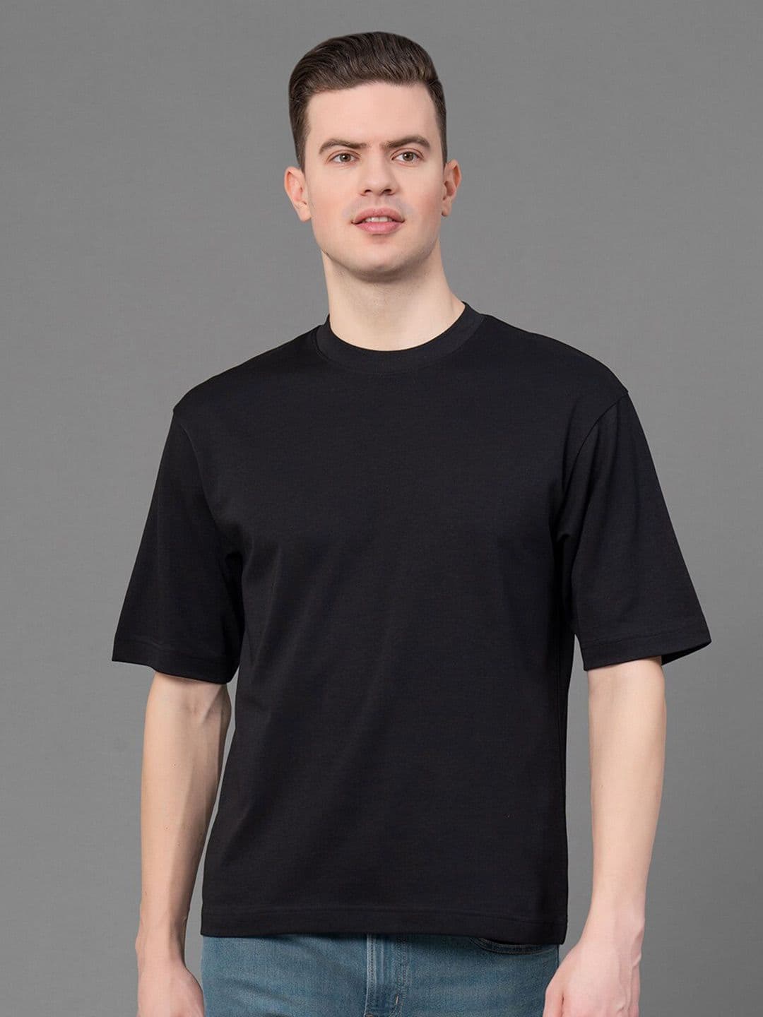 Red Tape Solid Oversized T-Shirt - view 1