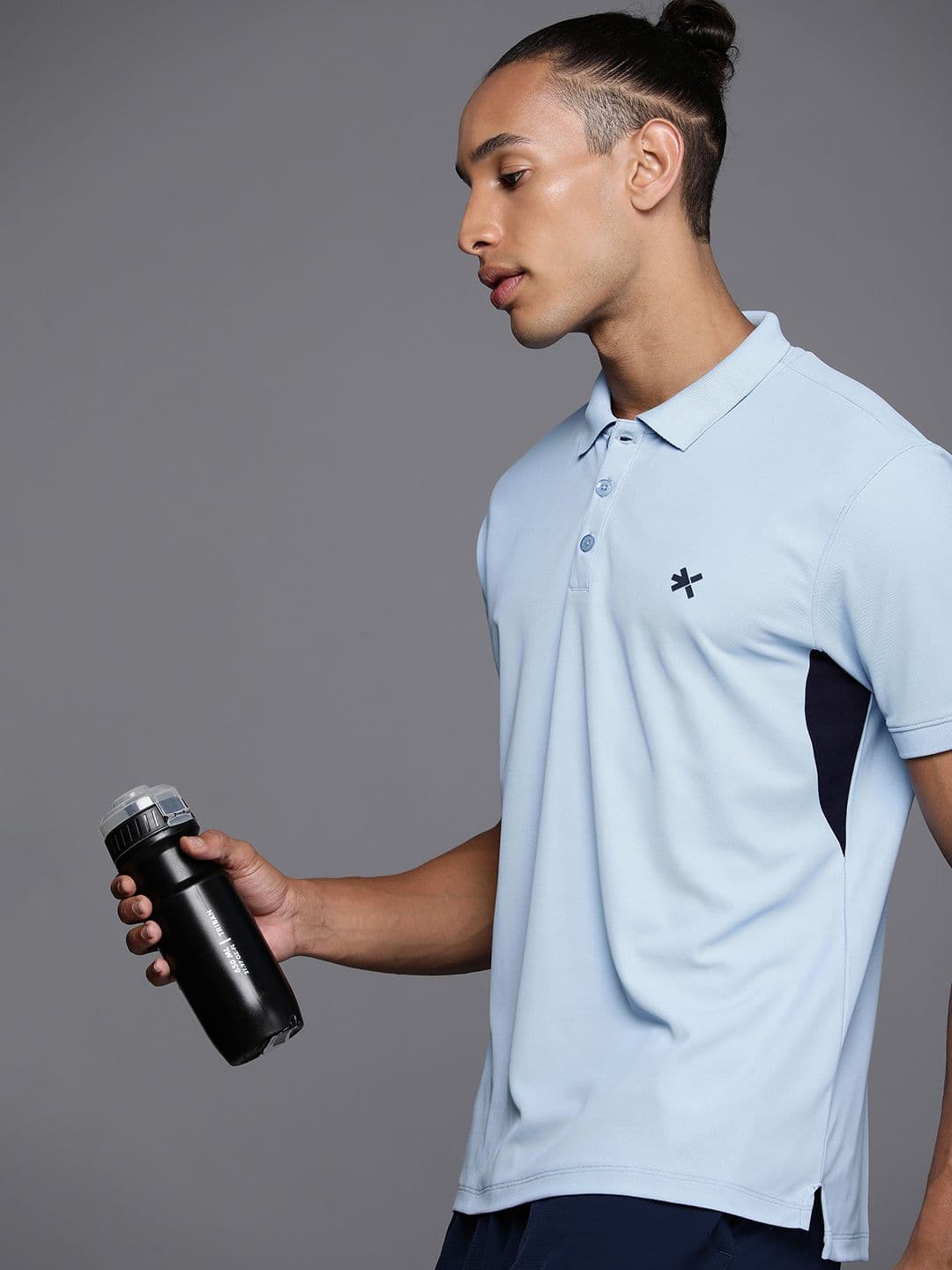 HRX by Hrithik Roshan Men Polo Collar Tennis T-shirt - view 1