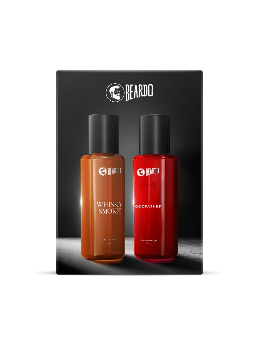 BEARDO Men Set of 2 Eau De Parfum - Whisky Smoke & Godfather - 20 ml Each - view 1