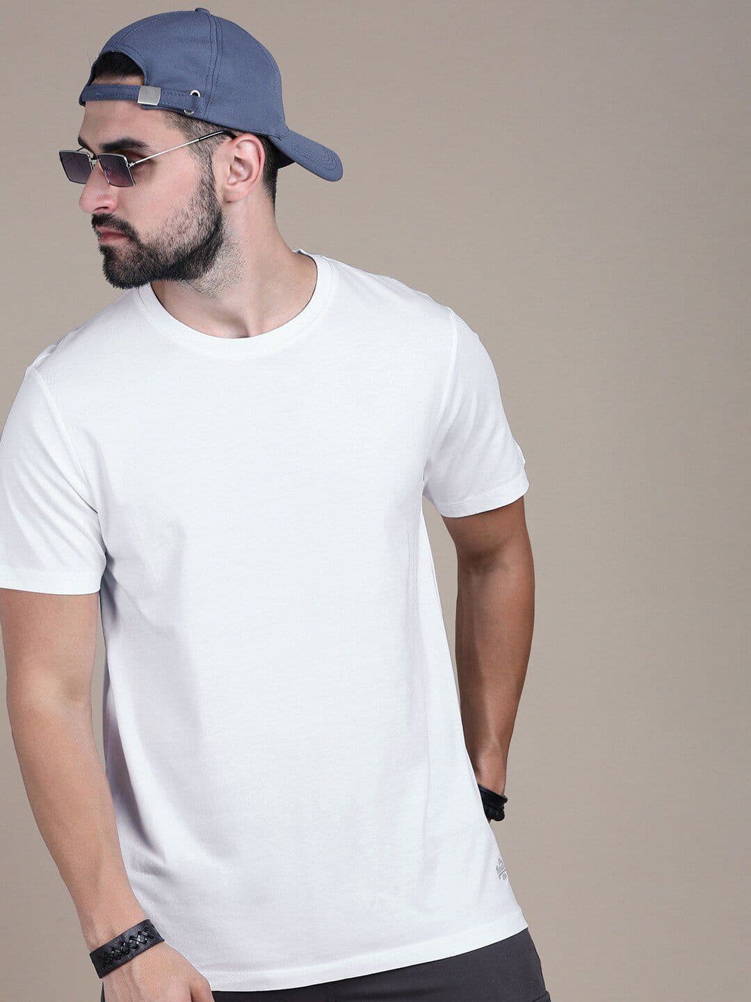 The Roadster Lifestyle Co Round Neck Cotton T-Shirt - view 1