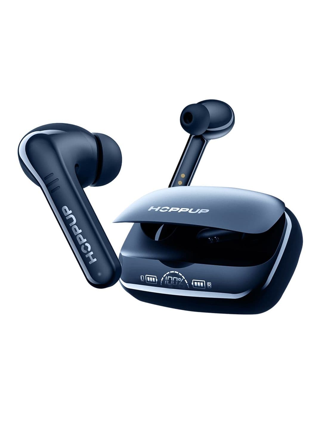 HOPPUP Grand Pro Earbuds With 200 Hours Playtime & Emergency Power Bank Function - view 1