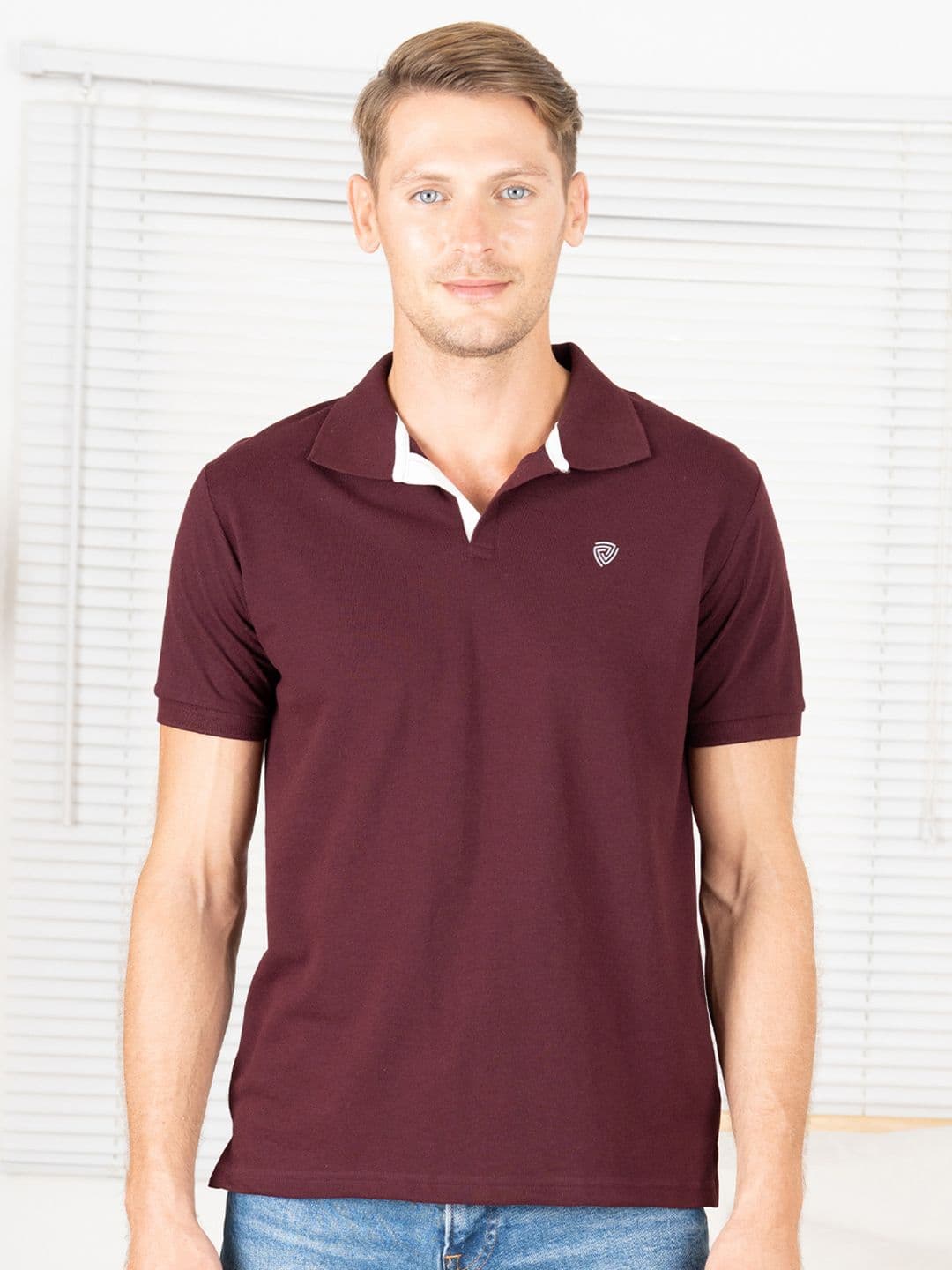 Lux Cozi Polo Collar Lounge Tshirts - view 1