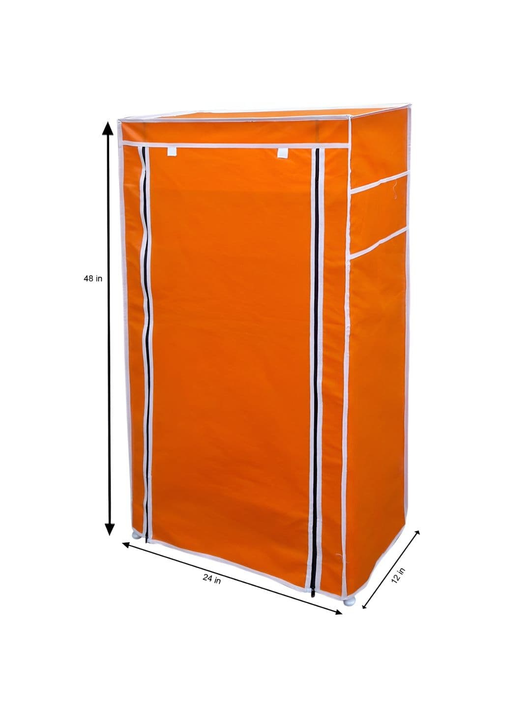 Pamworld Orange 7-Tier Rectangle Shoe Rack With Cover - view 1