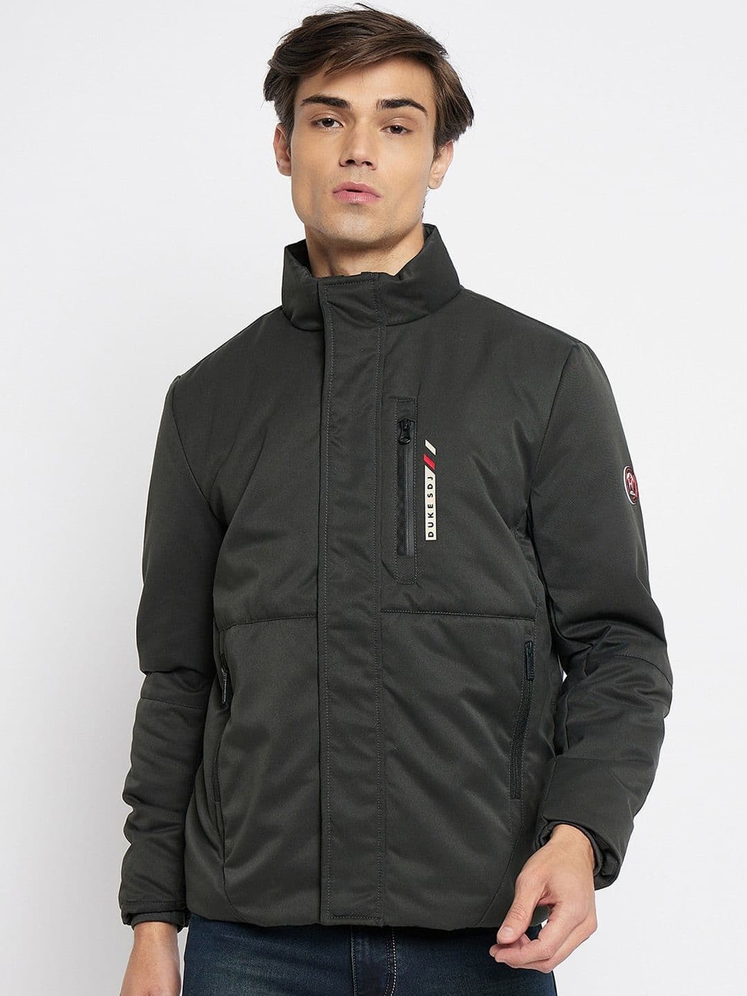 Duke Mock Collar Padded Jacket - view 1