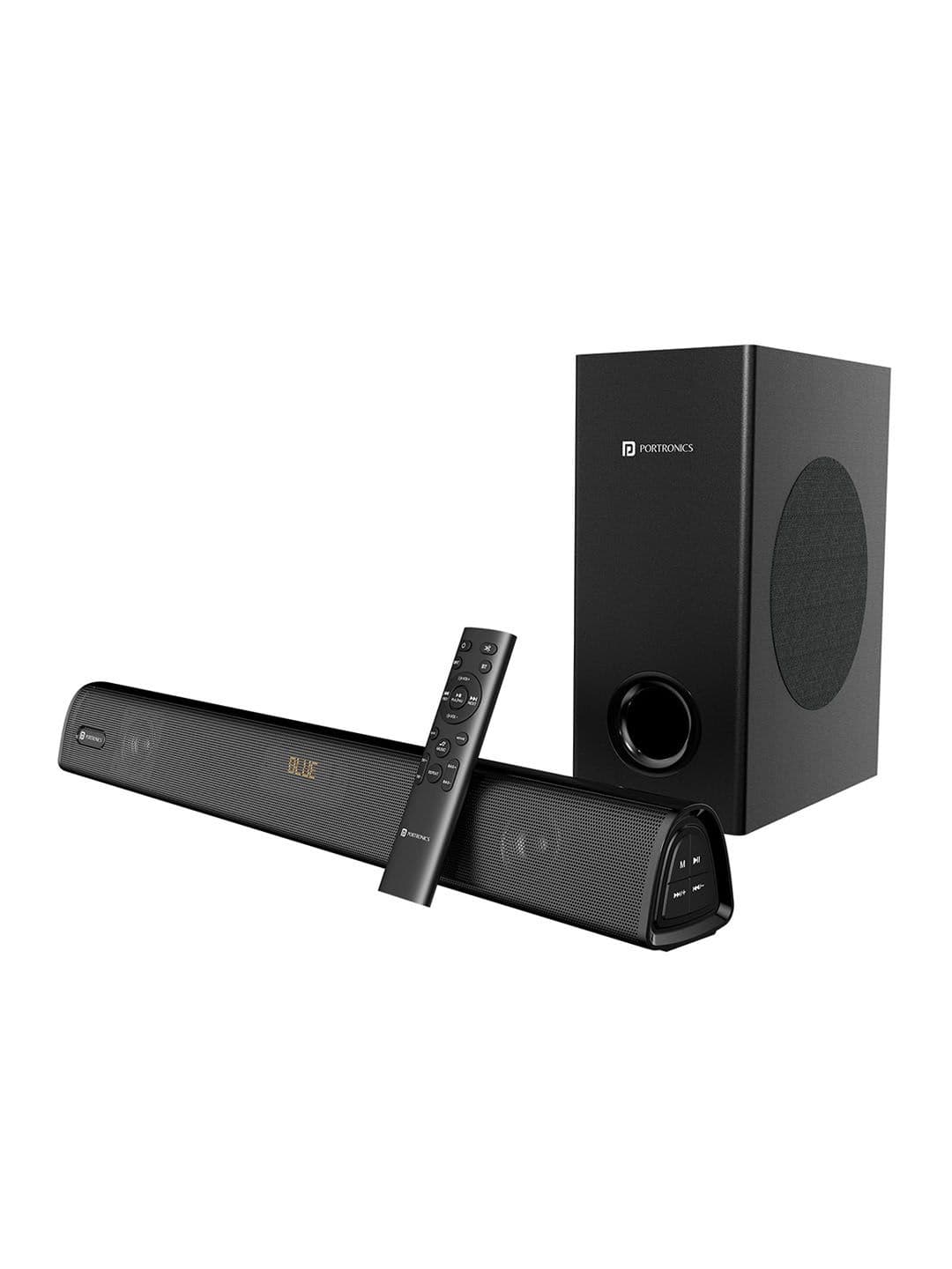 Portronics Pure Sound Pro X 80W Soundbar With Wired Subwoofer - view 1