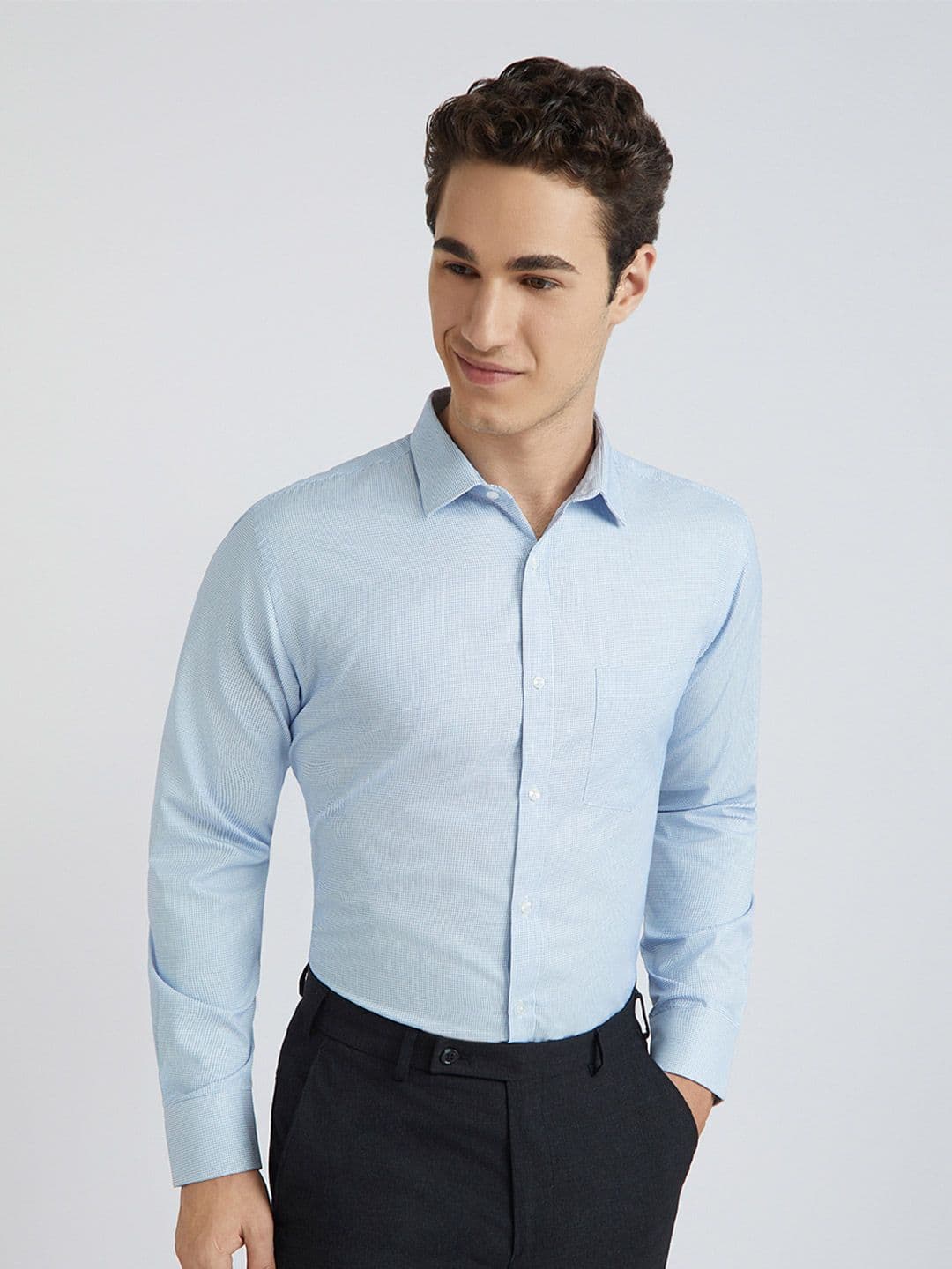 Park Avenue Men Slim Fit Work Formal Shirt - view 1