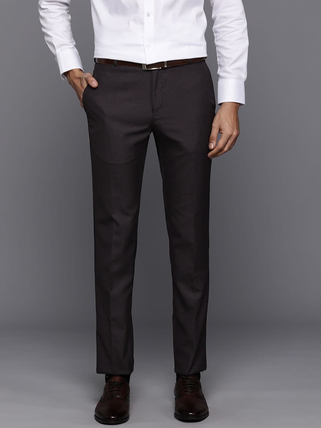 Raymond Men Slim Fit Formal Trousers - view 1