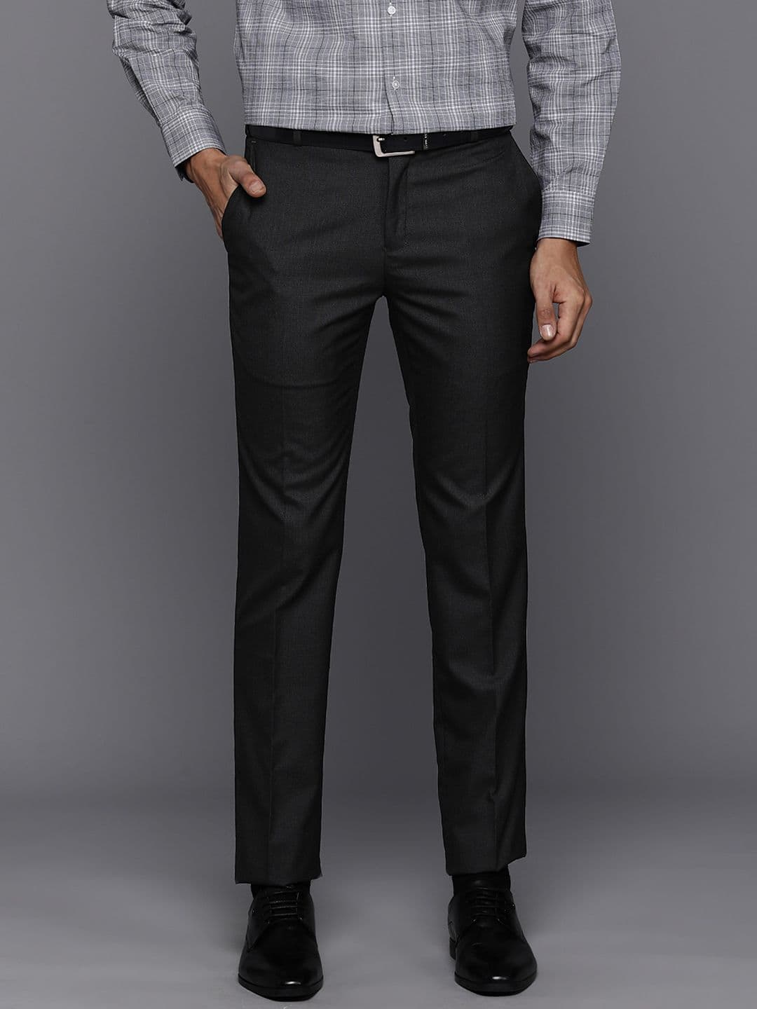 Raymond Men Slim Fit Formal Trousers - view 1