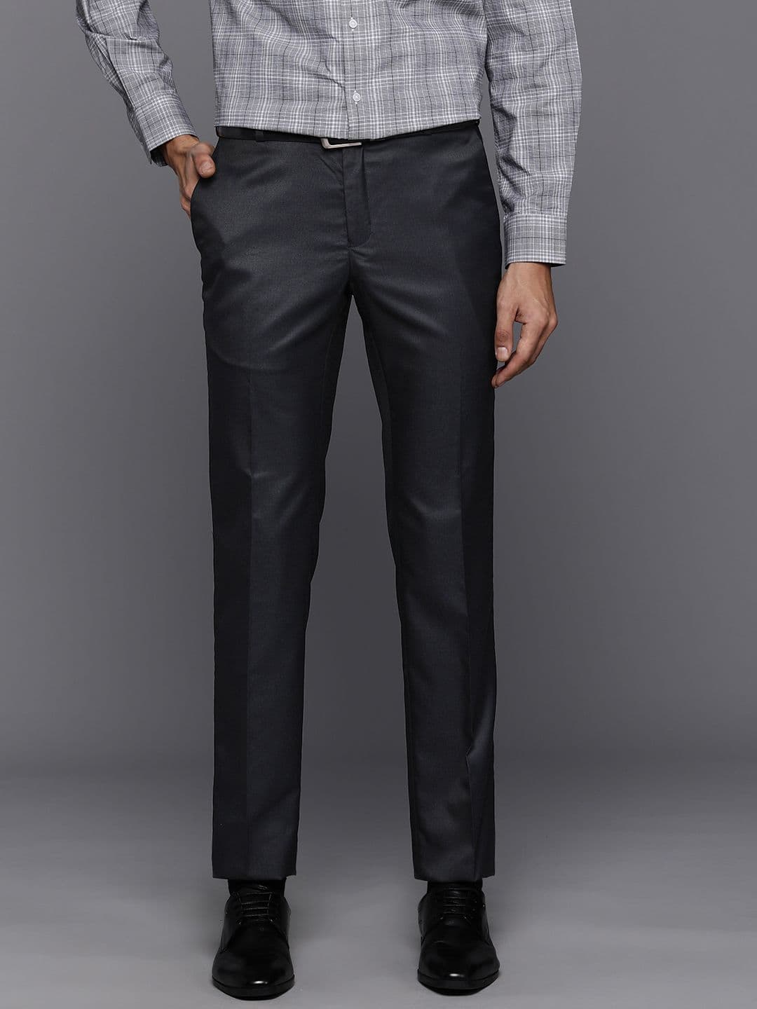Raymond Men Slim Fit Formal Trousers - view 1