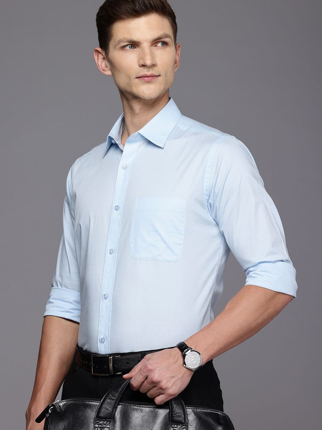 Raymond Pure Cotton Slim Fit Formal Shirt - view 1