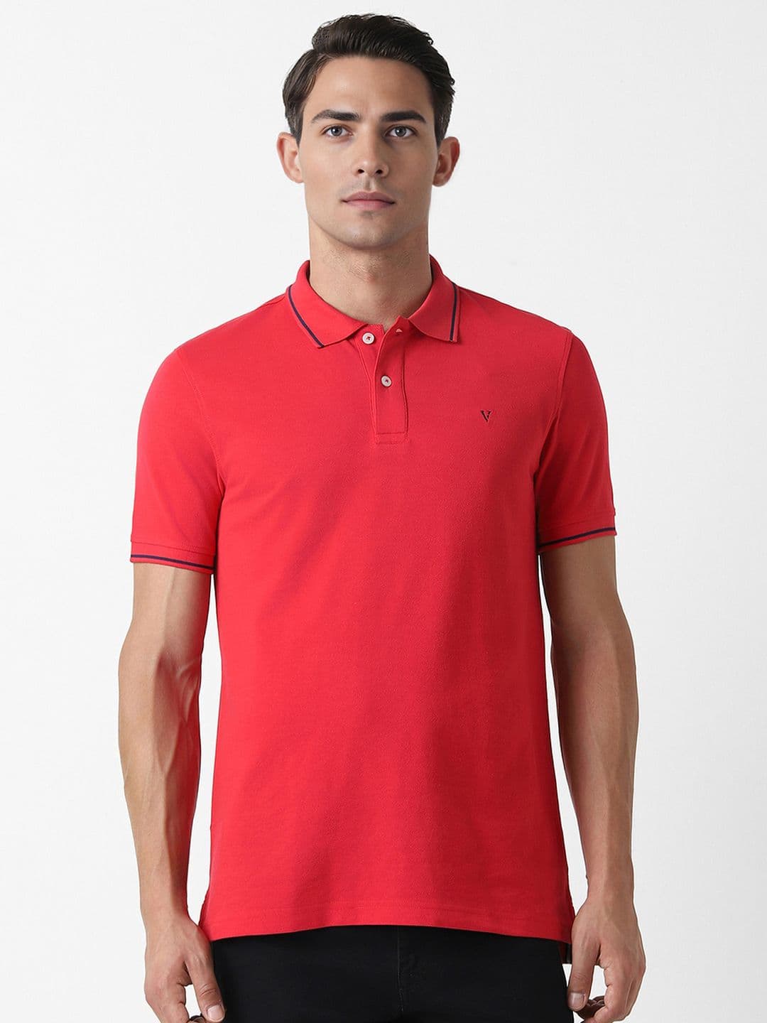 Van Heusen Sport Polo Collar Short Sleeves Regular Fit T-shirt - view 1