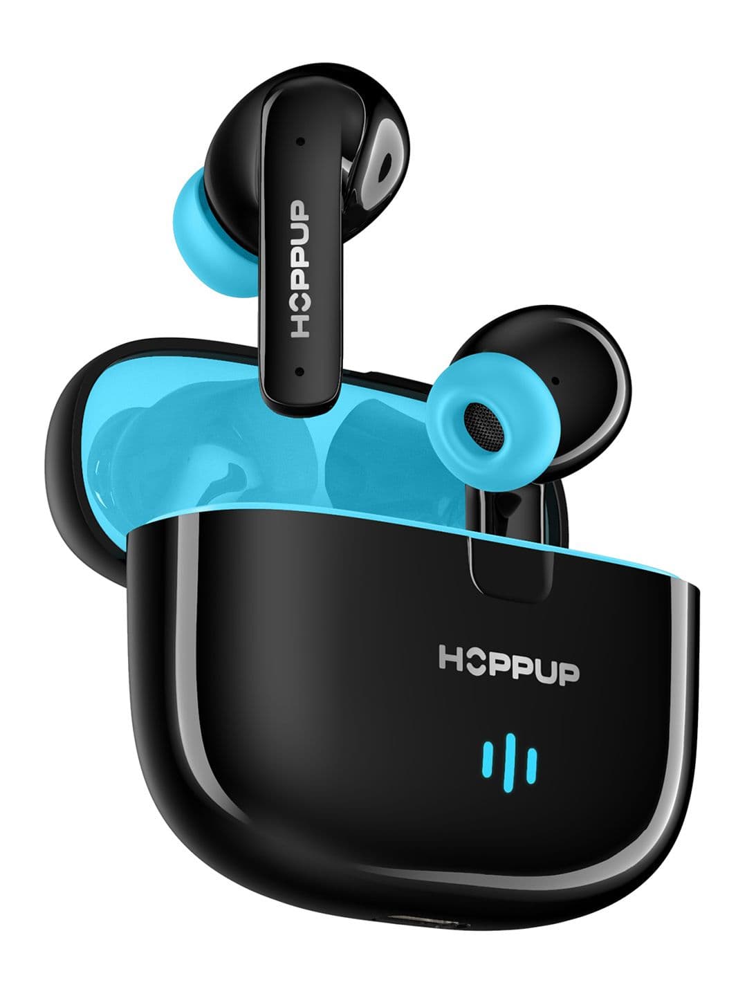 HOPPUP AirDoze Z50 With Quad Mic ENC 13MM Drivers 50H Playtime Bluetooth Headset - view 1