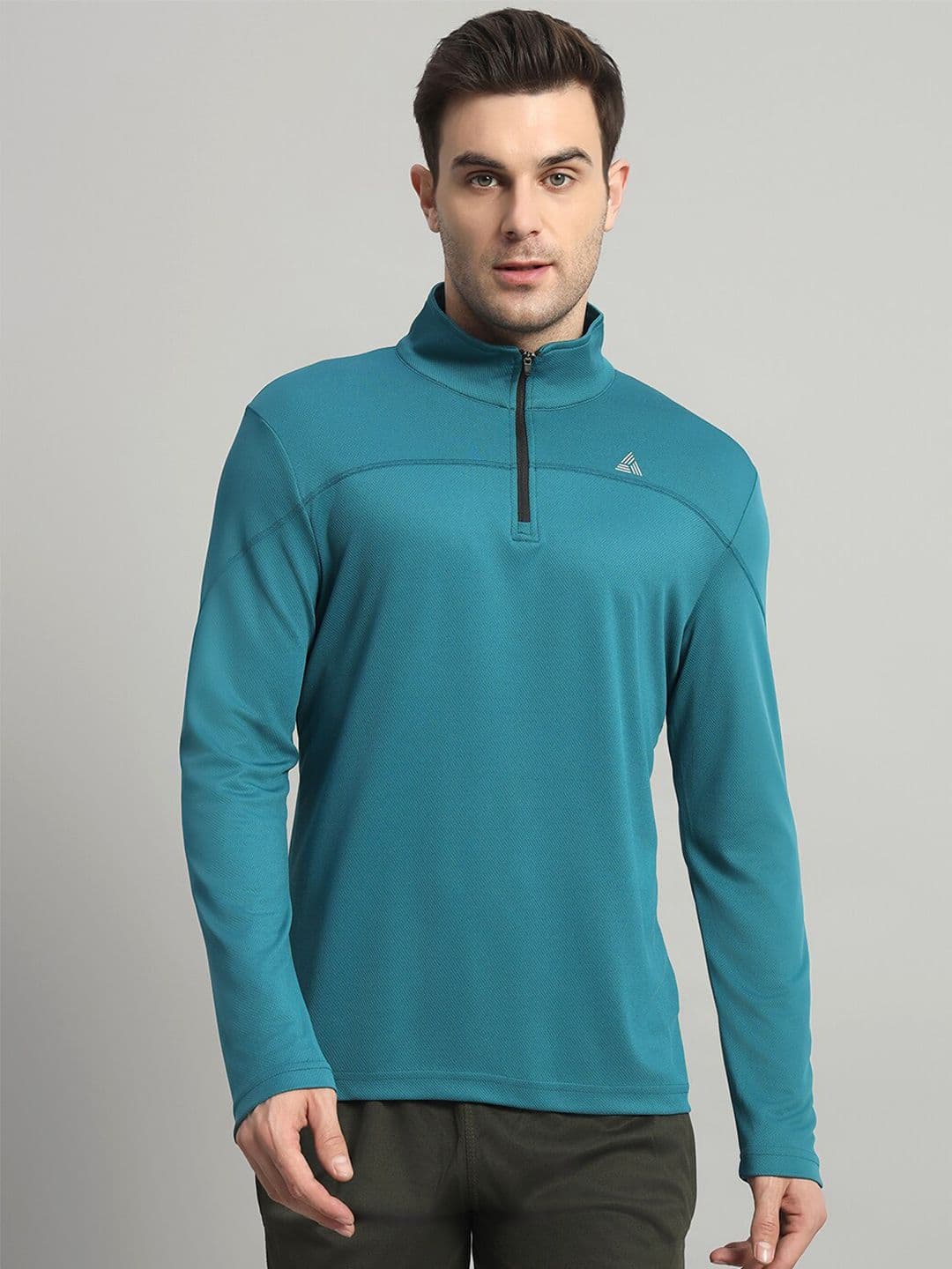 ATHLISIS High Neck Dri-FIT Slim Fit T-shirt - view 1