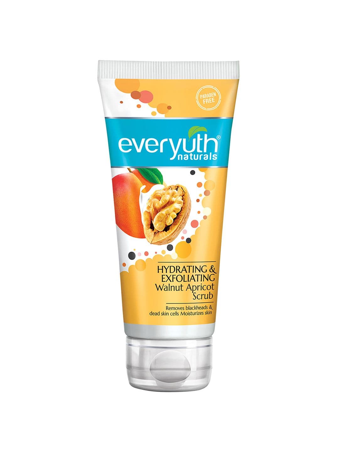 everyuth Naturals Hydrating & Exfoliating Walnut Apricot Face Scrub For Blackheads - 100g - view 1