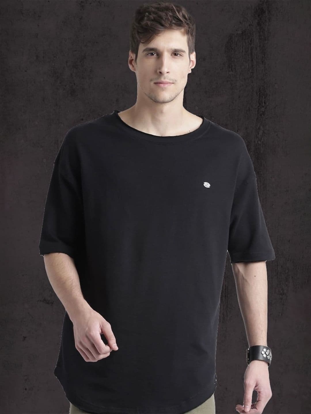 The Roadster Lifestyle Co Round Neck Cotton Tshirt - view 1