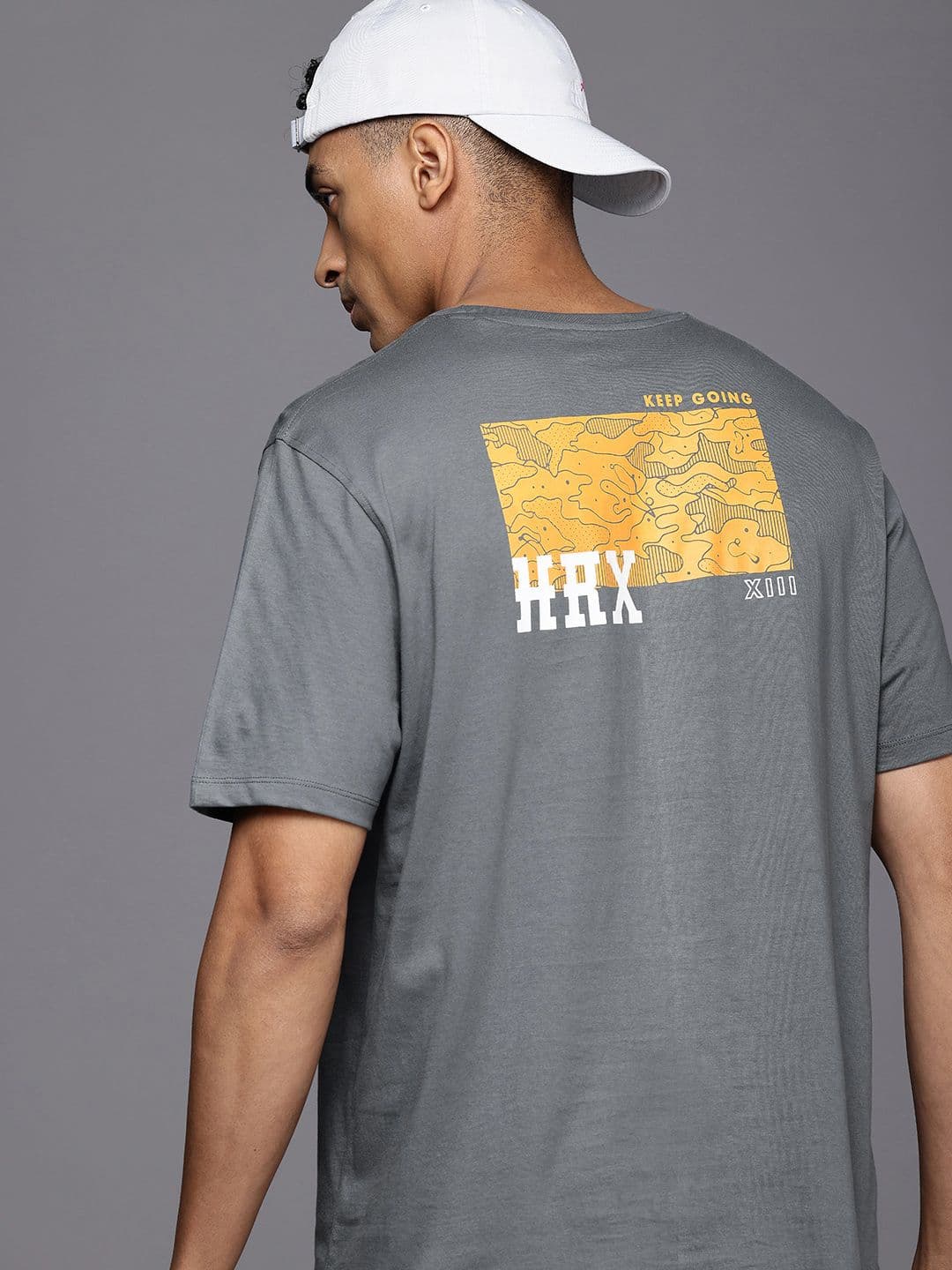 HRX by Hrithik Roshan Men Graphic Printed Bio Finish T-shirt - view 1