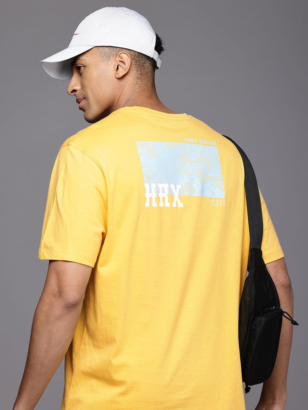 HRX by Hrithik Roshan Men Graphic Printed Bio Finish T-shirt - view 1