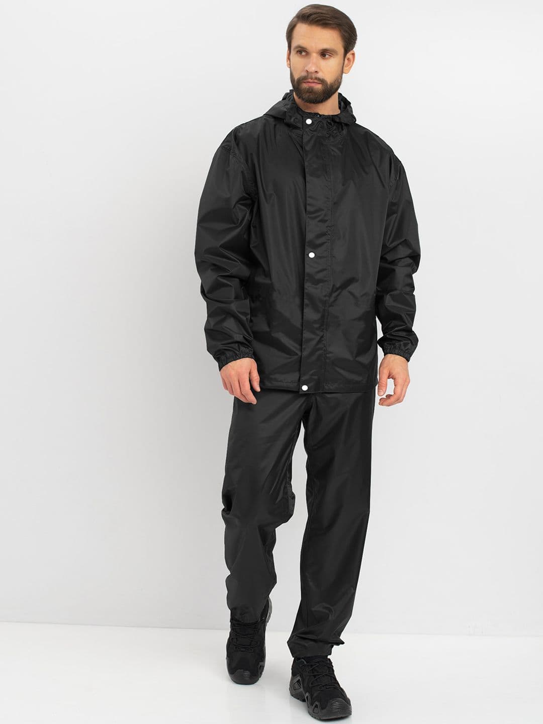 CAMISON Hooded Waterproof Rain Jacket - view 1
