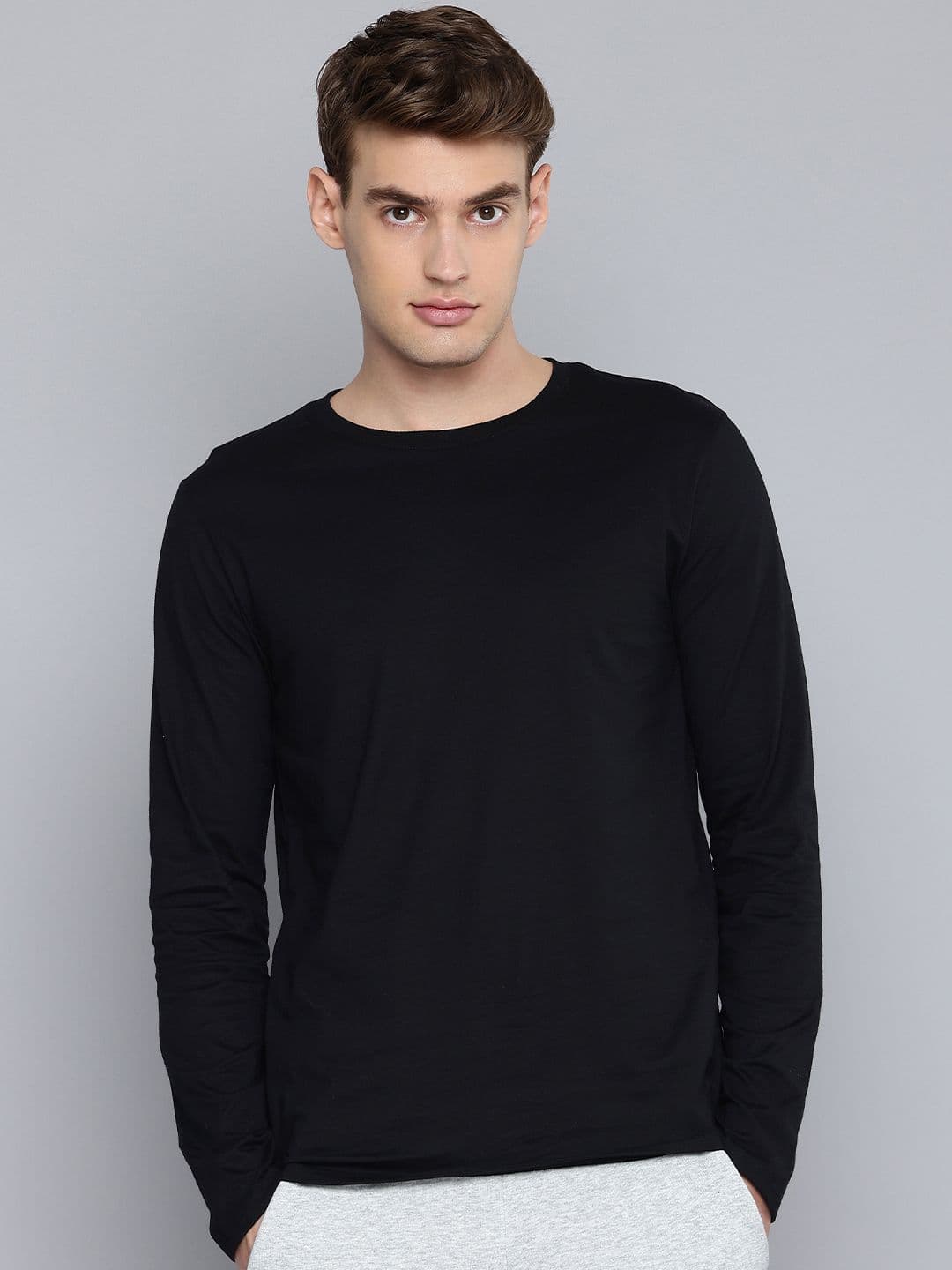 Decathlon Domyos - Men Black Stretchable Gym T-Shirt - view 1