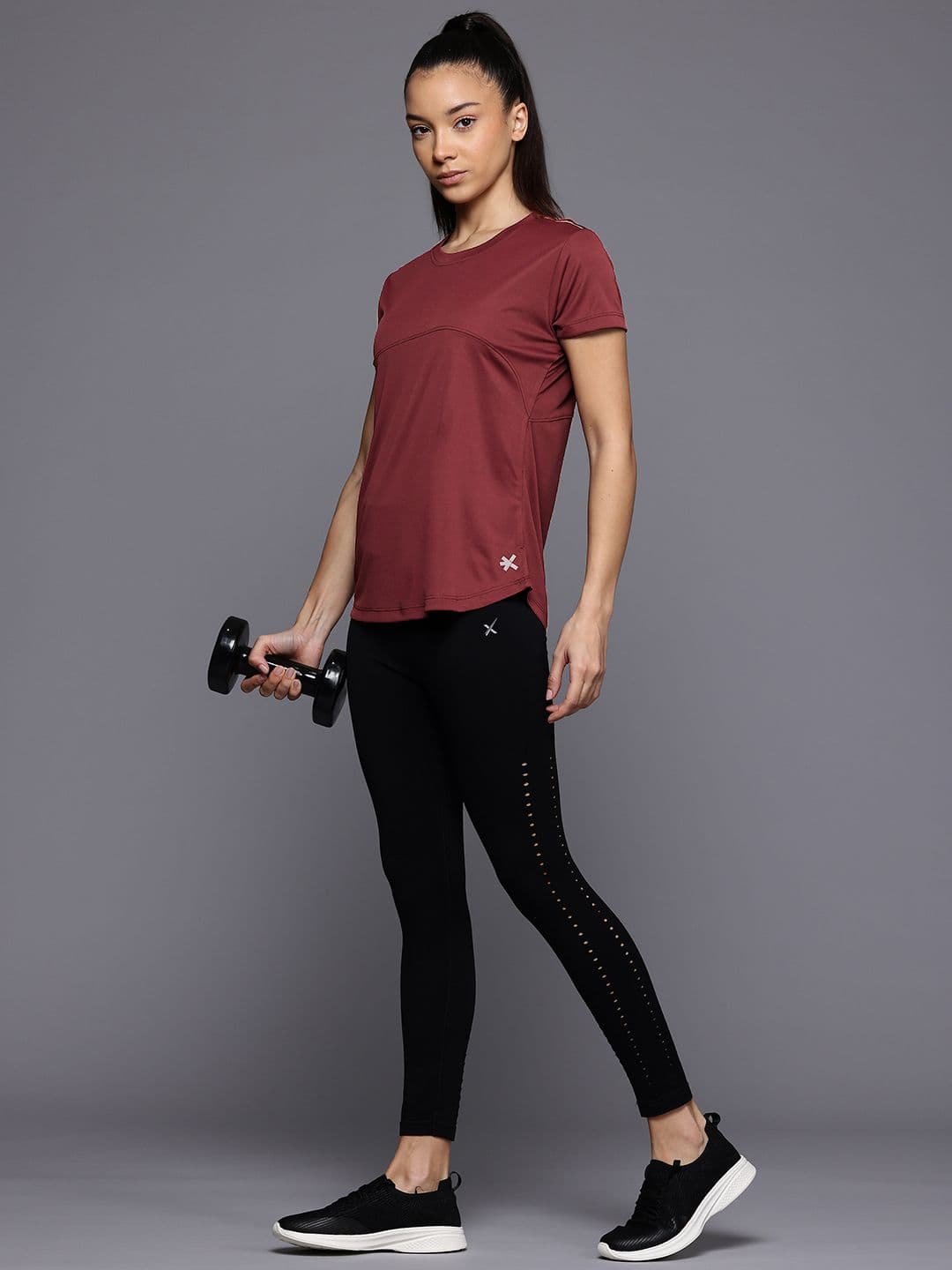 HRX by Hrithik Roshan Rapid-Dry Training T-shirt - view 1