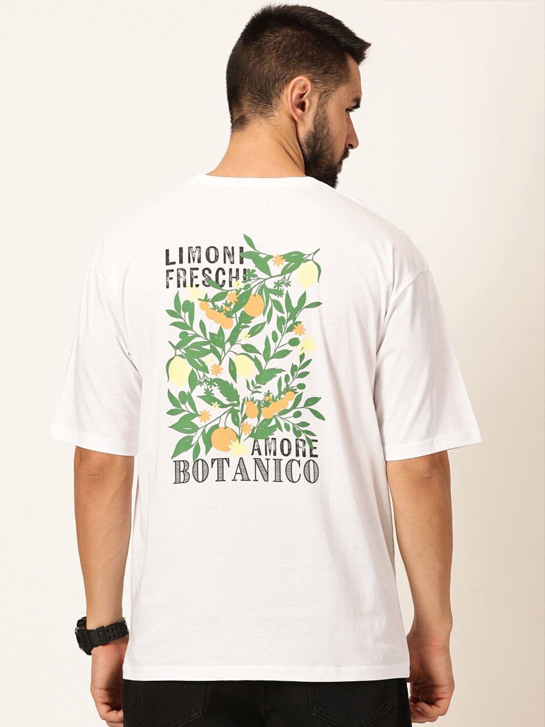 Thomas Scott Oversized Typography Printed Cotton Bio Finish T-shirt - view 1