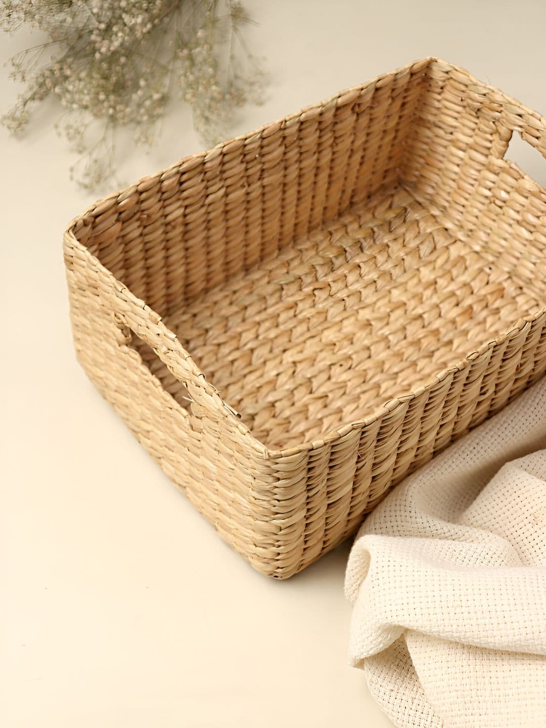 HABERE INDIA Beige Set of 1 Regular Multi-Utility Organisers - view 1