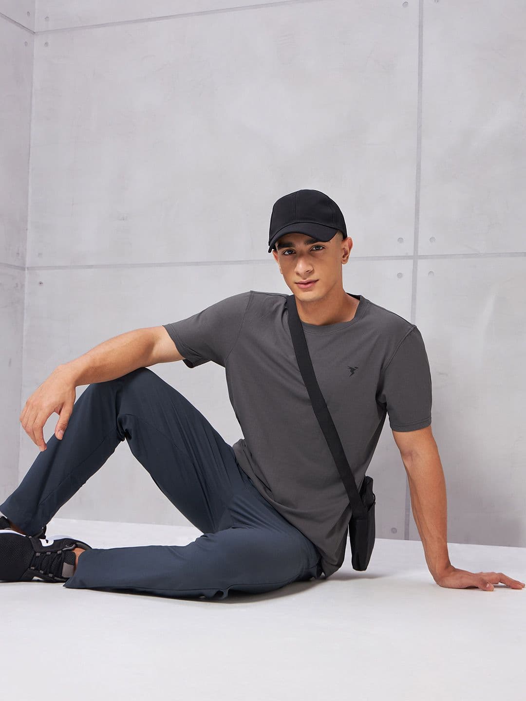 Technosport Cotflex Round Neck Short Sleeves Rapid-Dry Slim Fit T-shirt - view 1