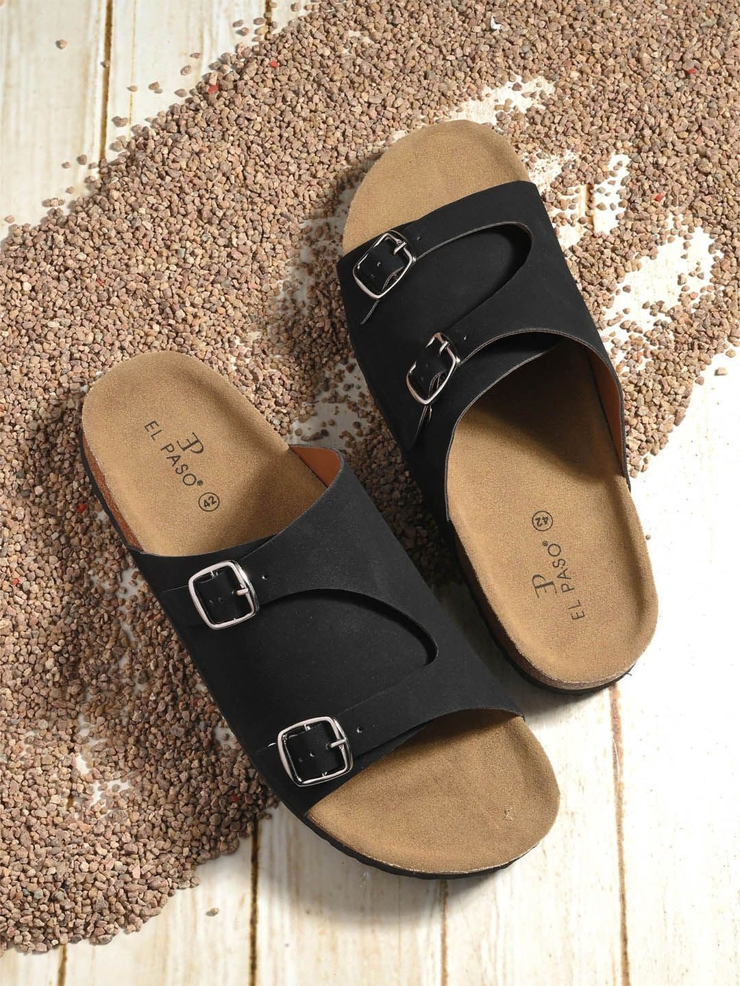 El Paso Men Comfort Sandals - view 1