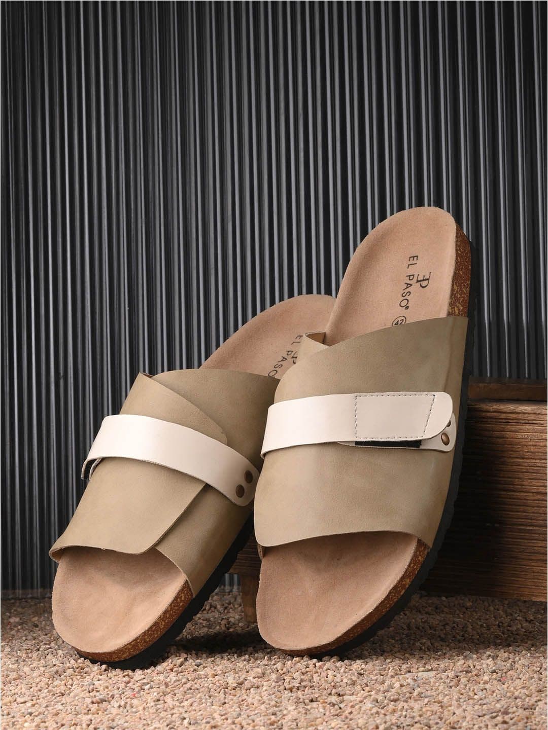 El Paso Men Comfort Sandals - view 1