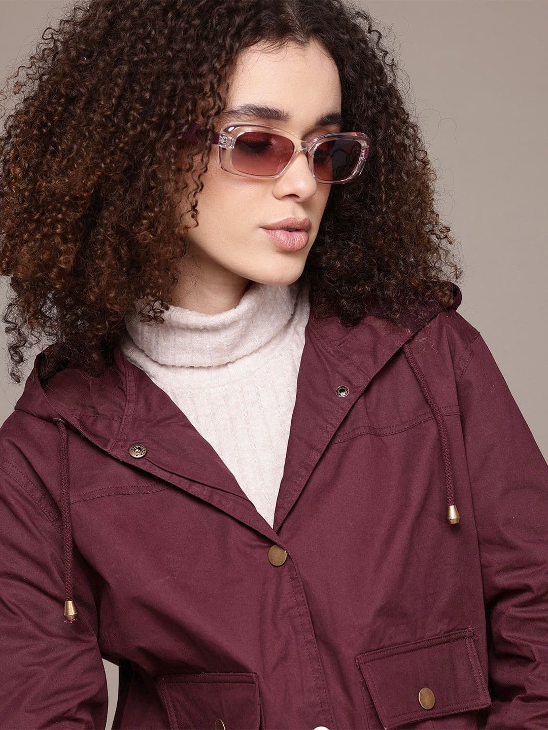 The Roadster Lifestyle Co. Hooded Tailored Jacket - view 1