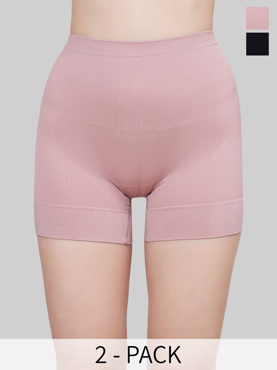 PLUMBURY Pack Of 2 High Rise Tummy Shapewear - view 1
