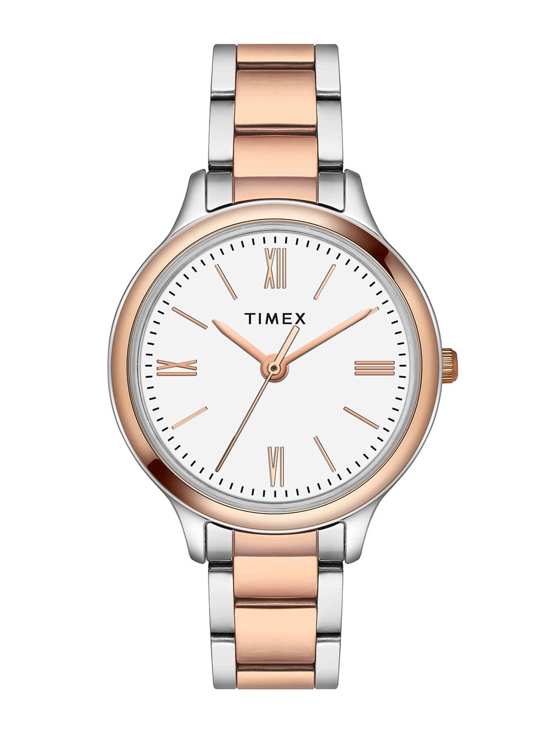 Timex Round 34mm White Dial Analog Women Watch - TWTL121SMU03 - view 1