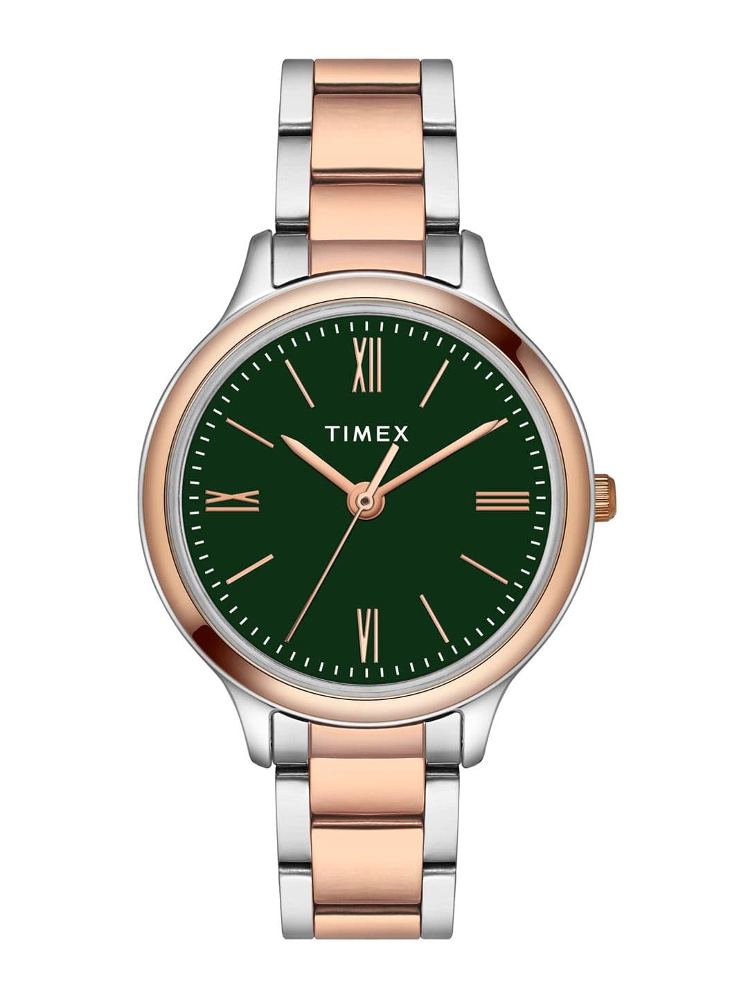Timex Round 21mm Green Dial Analog Women Watch - TWTL121SMU04 - view 1