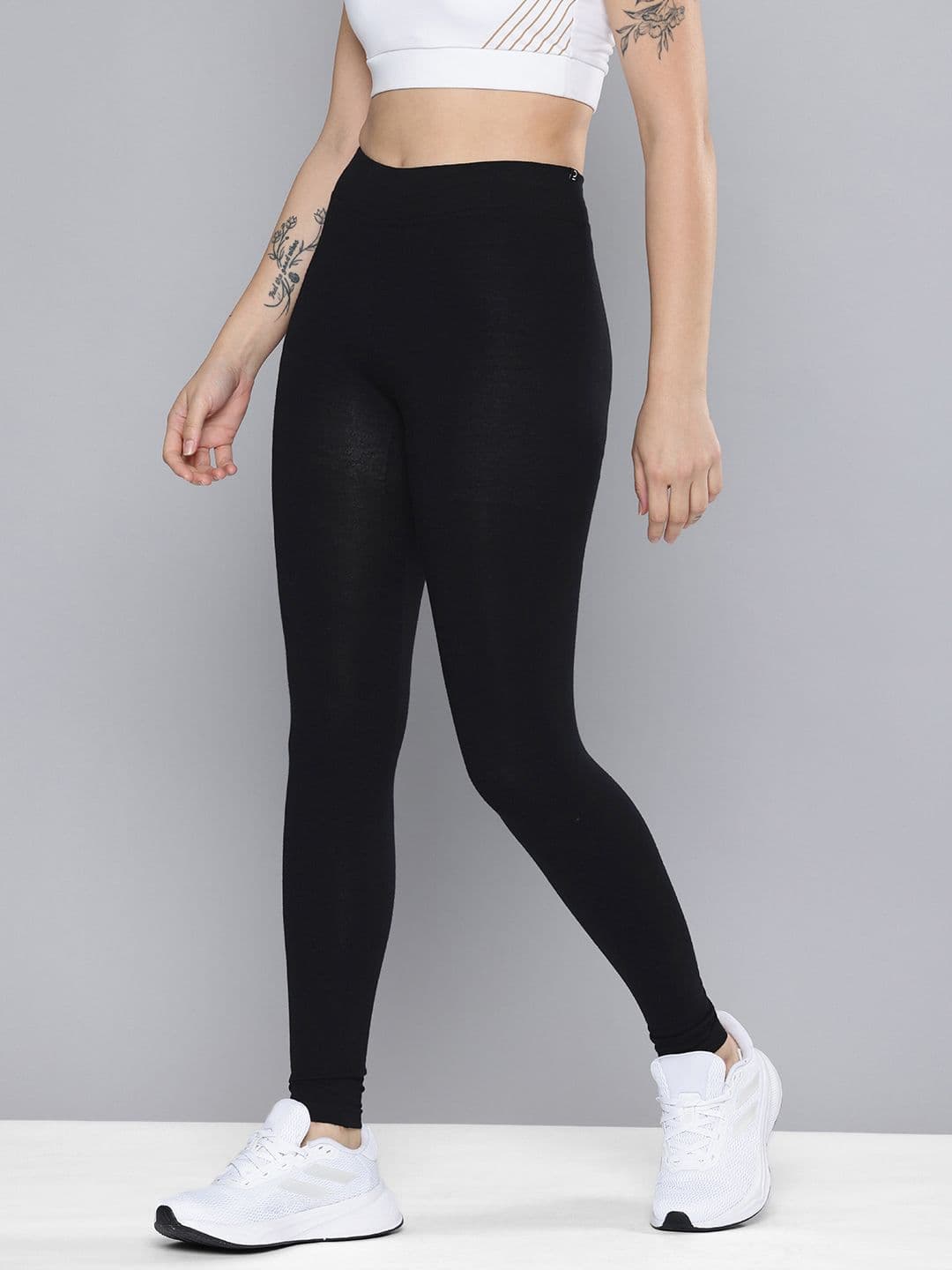 Decathlon Domyos - Women Black Stretchable Gym Legging - view 1