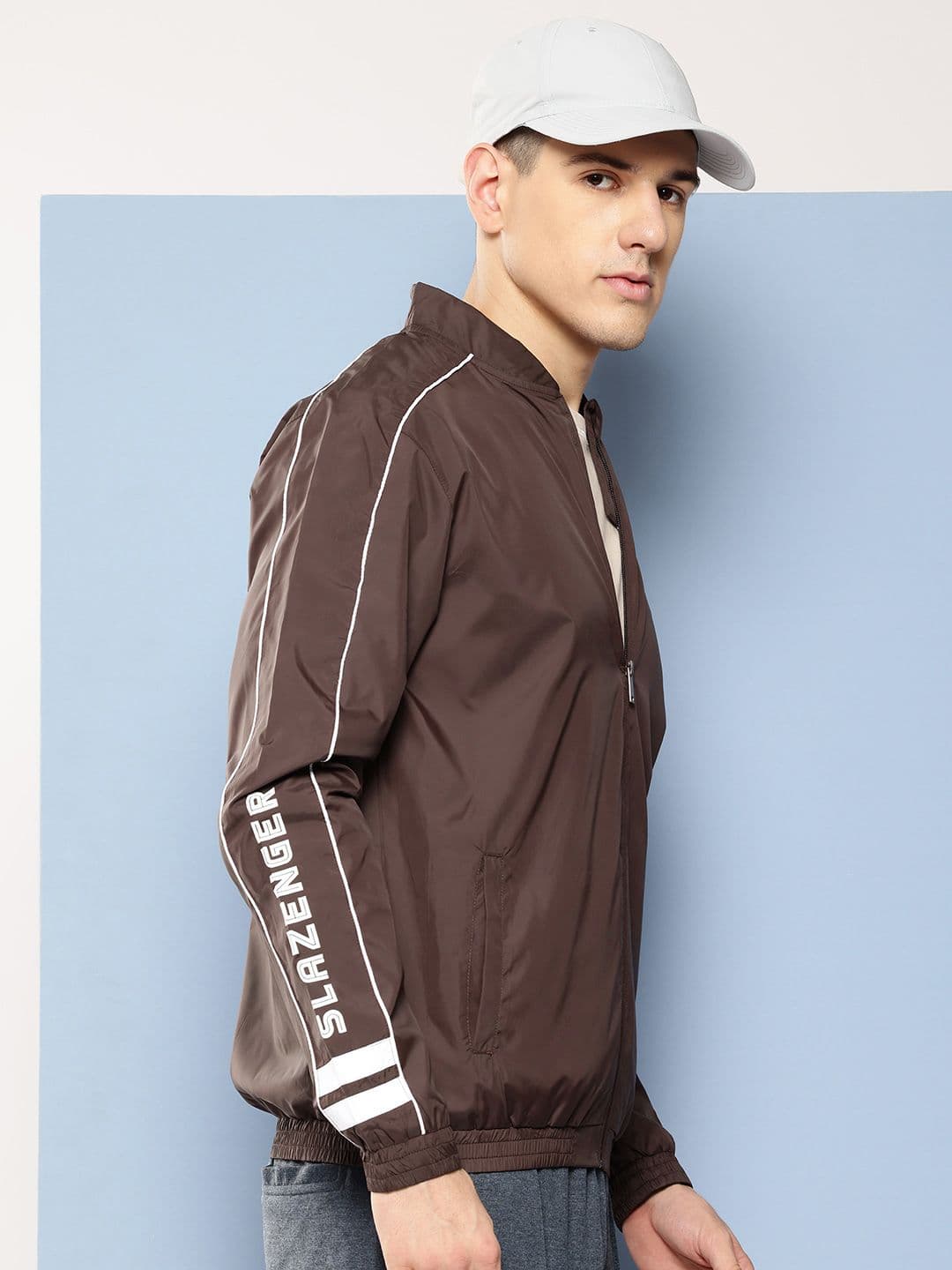 Slazenger Stand Collar Athleisure Jacket - view 1