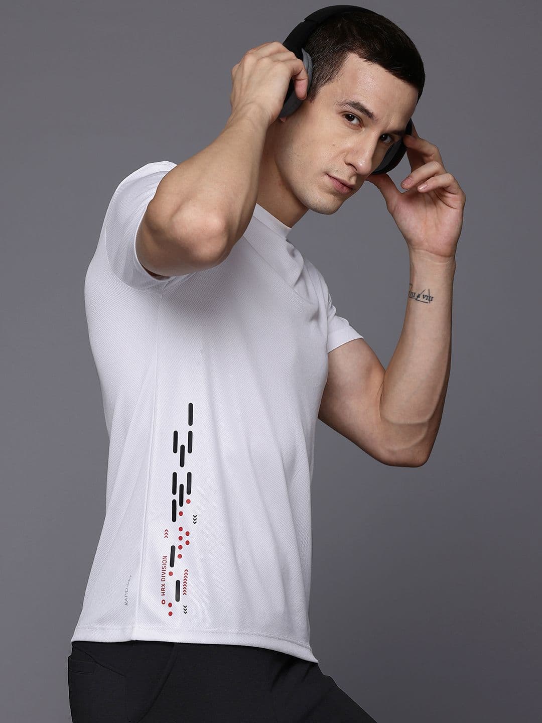 HRX by Hrithik Roshan Men Typography Printed T-shirt - view 1