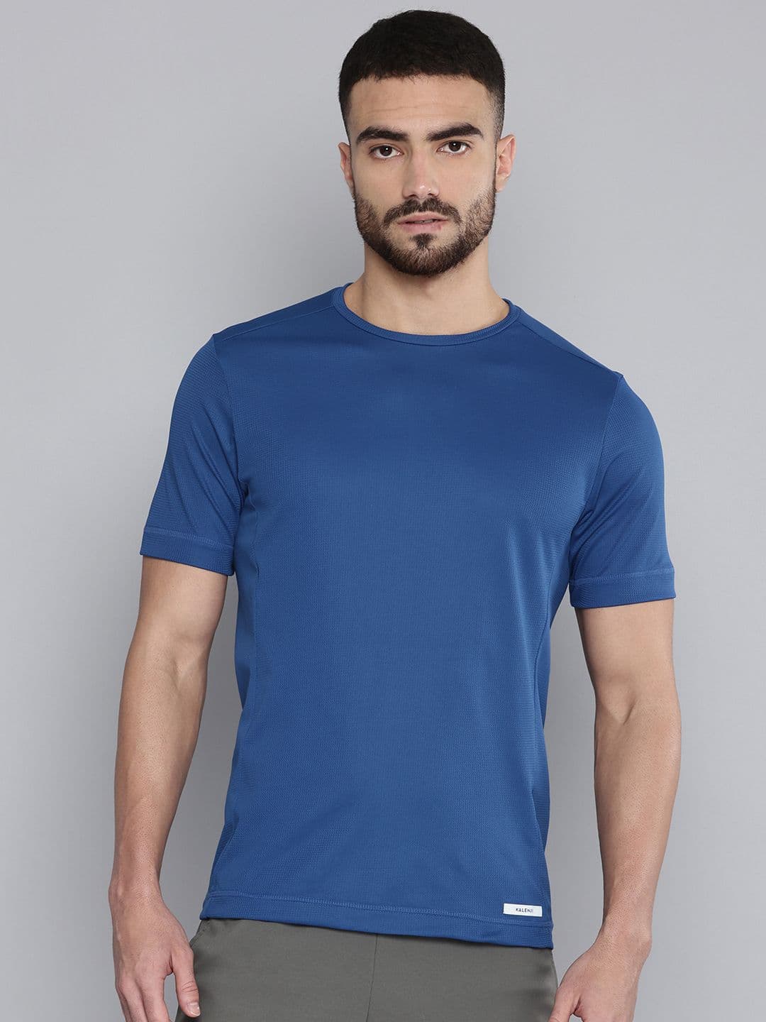 Decathlon Men Blue Run 100 Dry Breathable Running T-Shirt - view 1