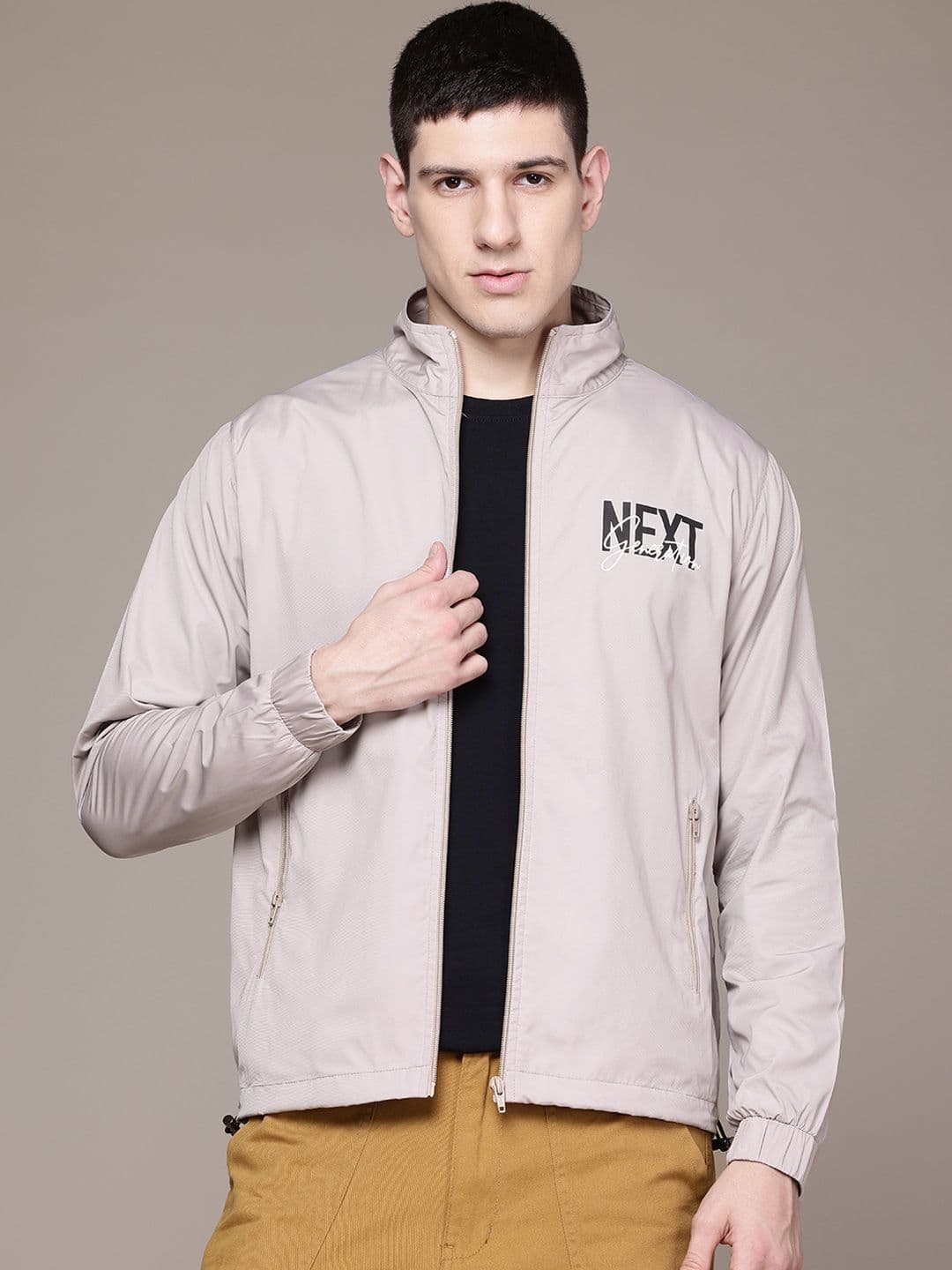 The Roadster Lifestyle Co. Typography Print Tailored Jacket - view 1
