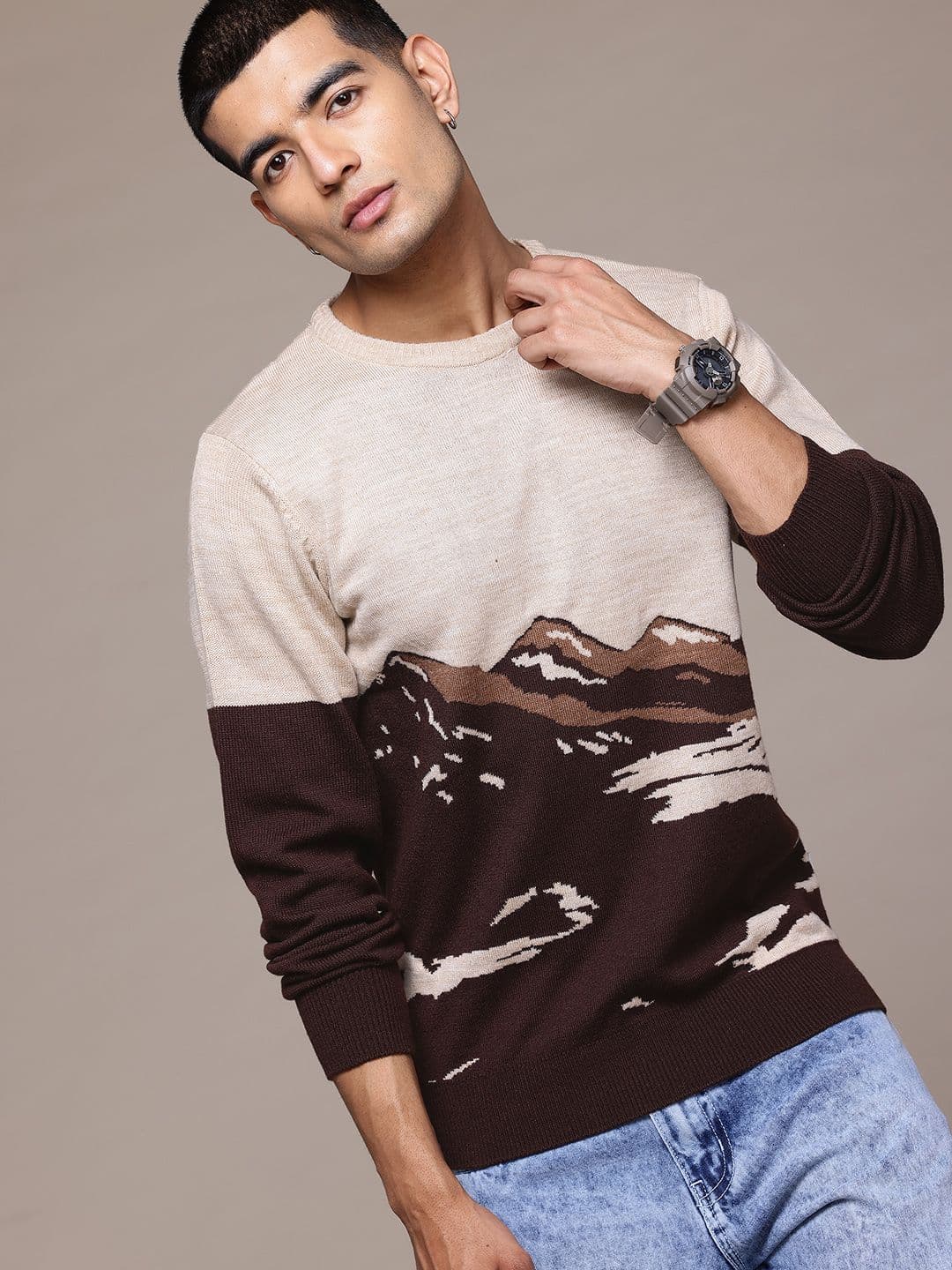 The Roadster Lifestyle Co. Graphic Design Pullover - view 1