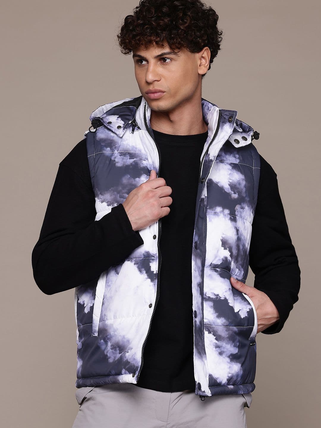 The Roadster Lifestyle Co. Sleeveless Padded Jacket - view 1