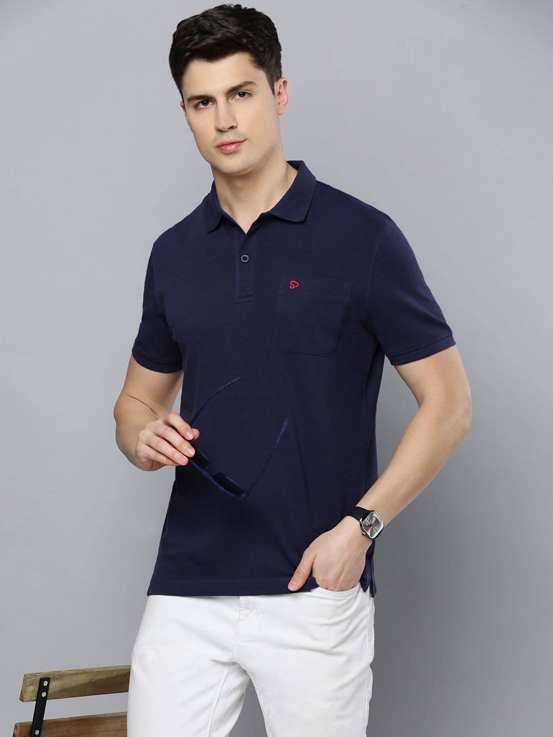 SPORTO Polo Collar Dri-FIT Cotton T-shirt - view 1