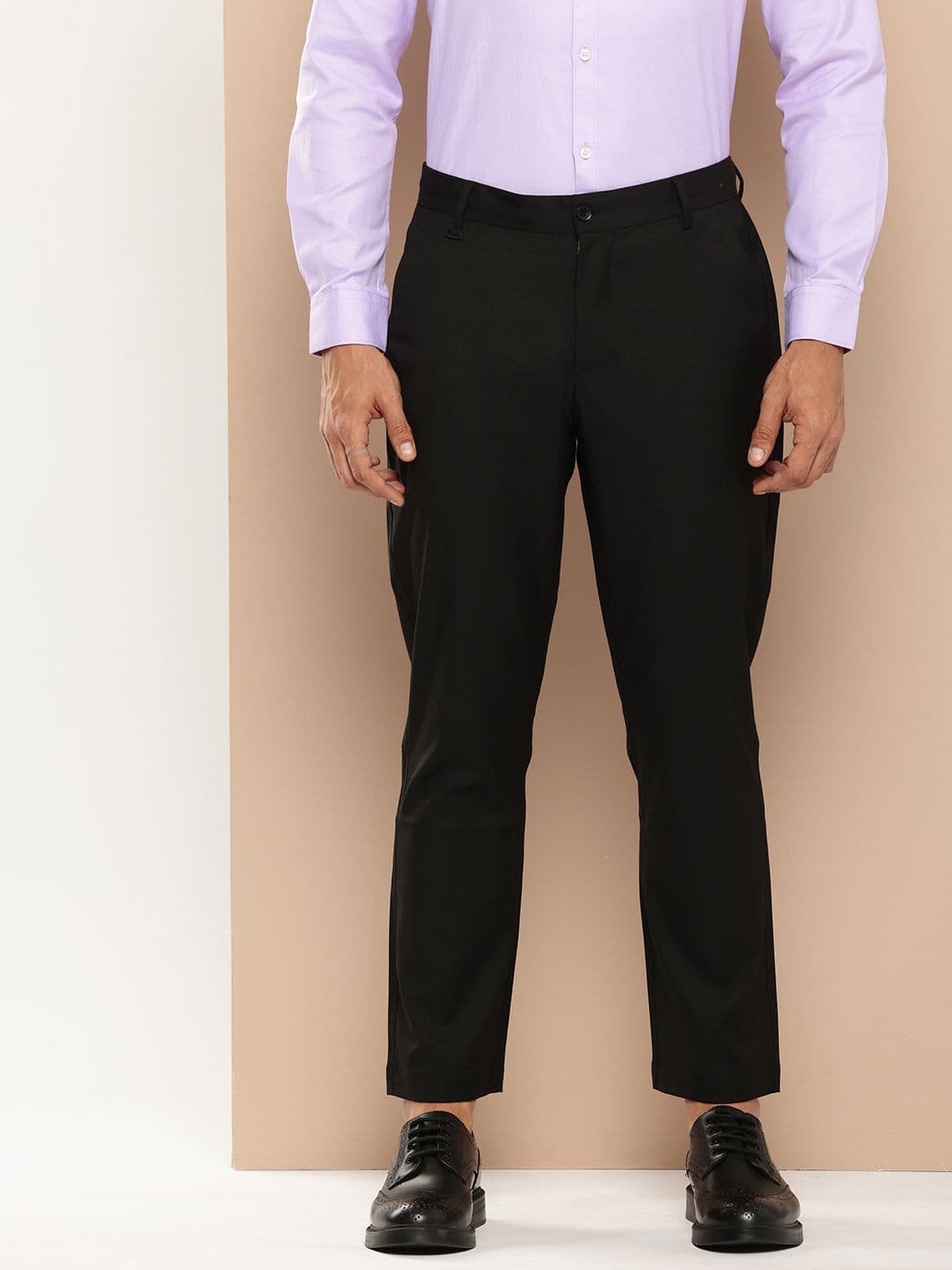 INVICTUS Men Slim Fit Formal Trousers - view 1