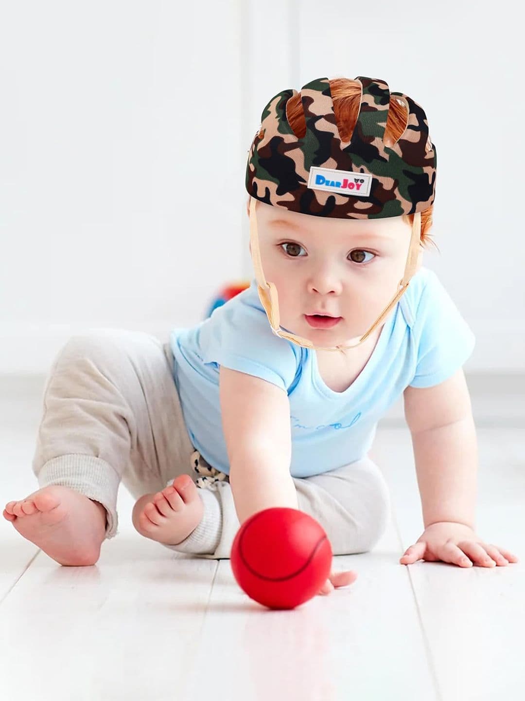 DearJoy Kids Corner Guard & Proper Ventilation & Kneepads Safety Helmets - view 1