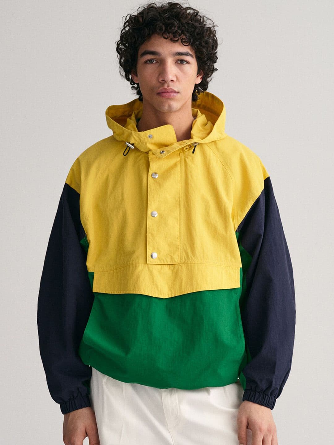 GANT Colourblocked Hooded Tailored Jacket - view 1