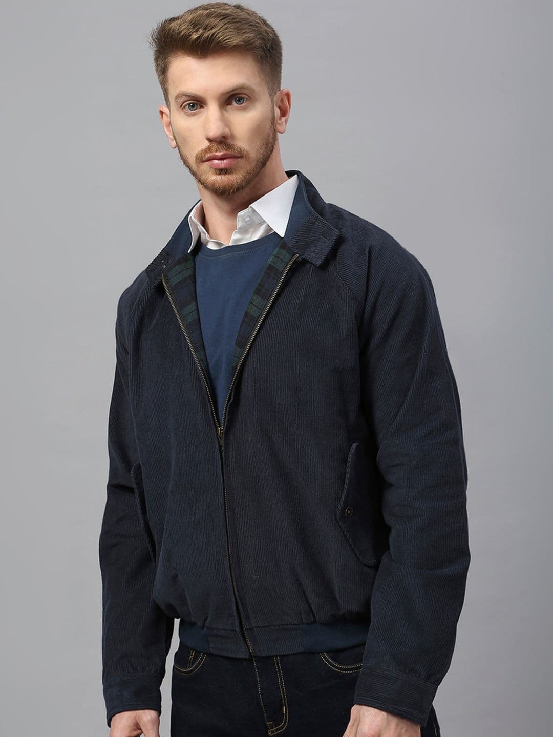 Dream of Glory Inc Corduroy Windcheater Bomber Jacket - view 1