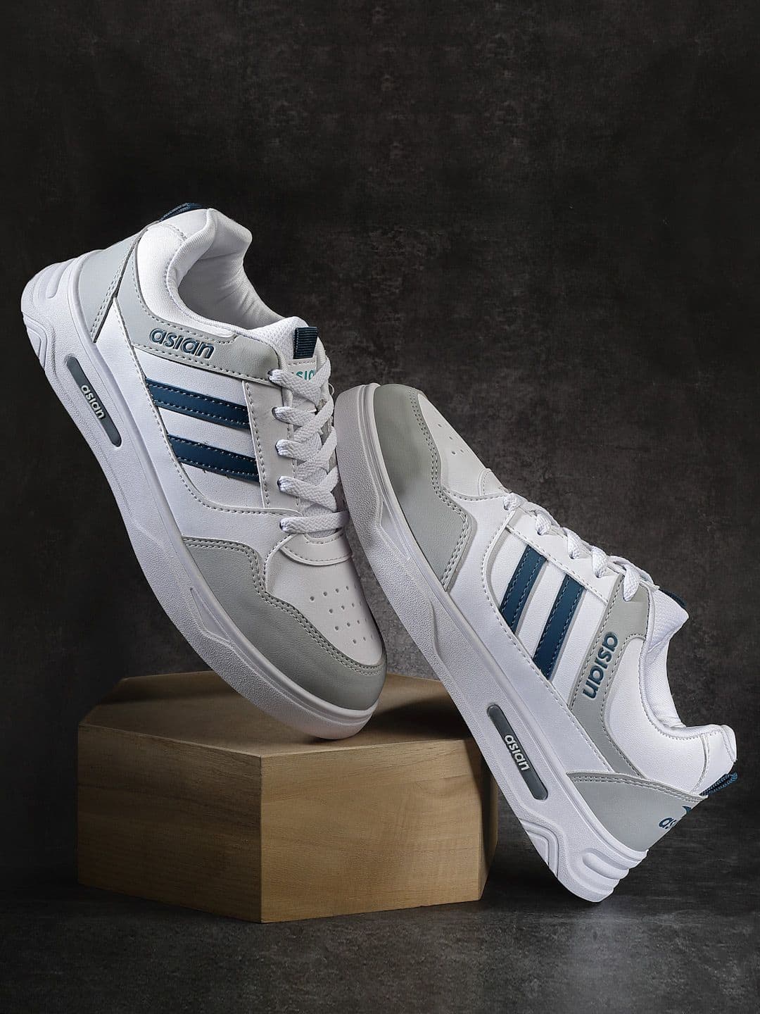 ASIAN Men Colourblocked Sneakers - view 1