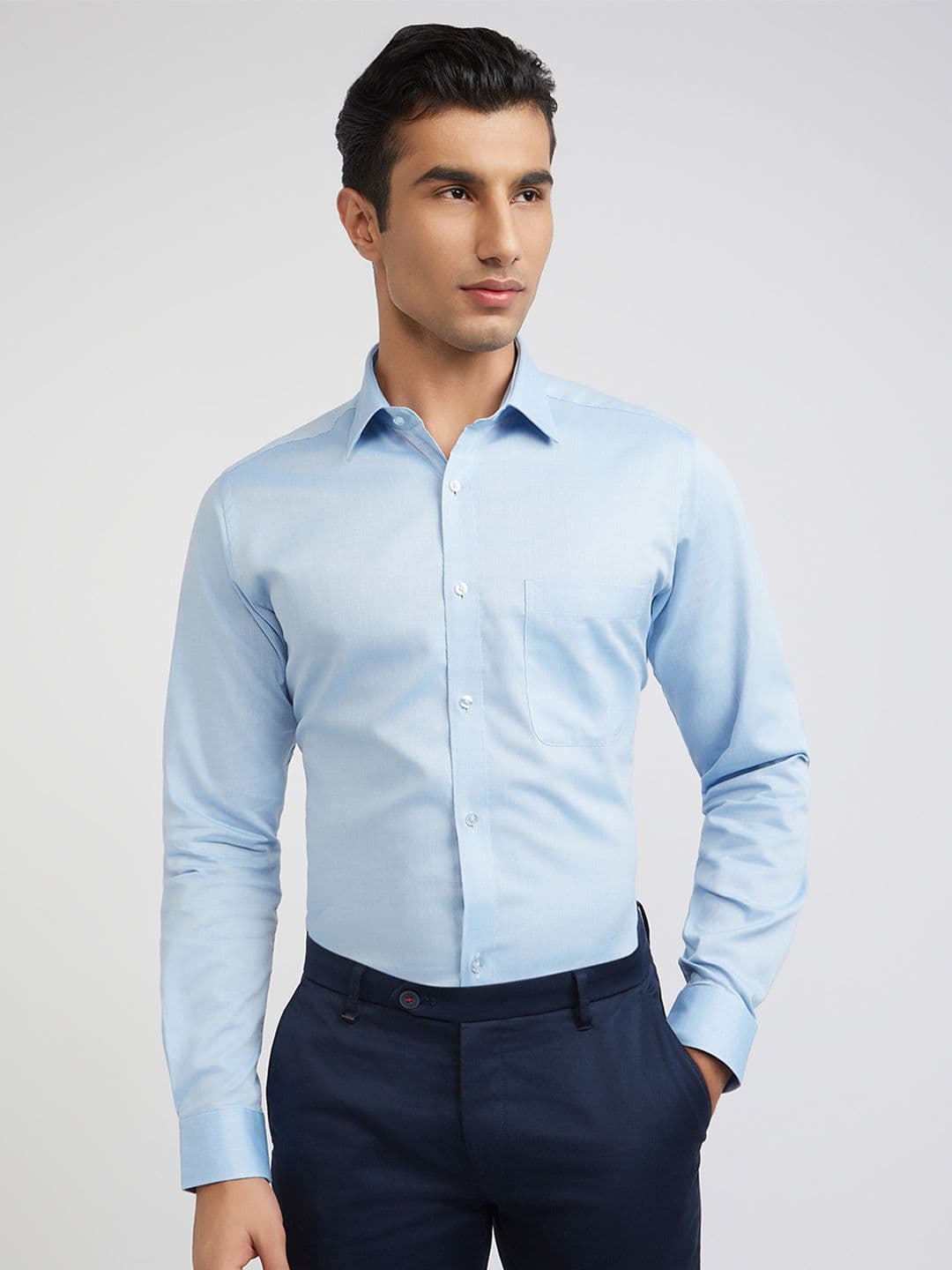 Raymond Pure Cotton Slim Fit Formal Shirt - view 1