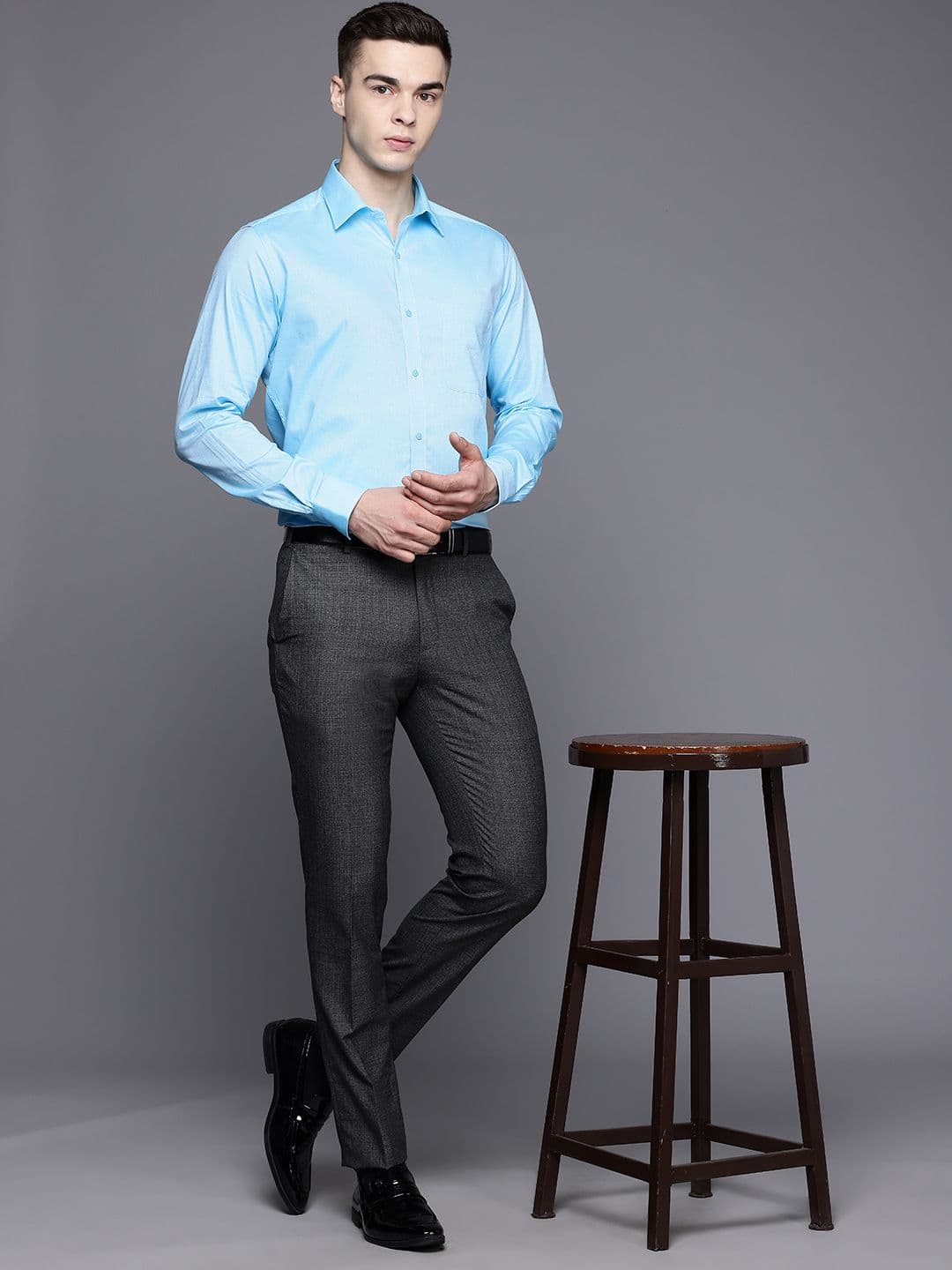 Raymond Pure Cotton Slim Fit Formal Shirt - view 1