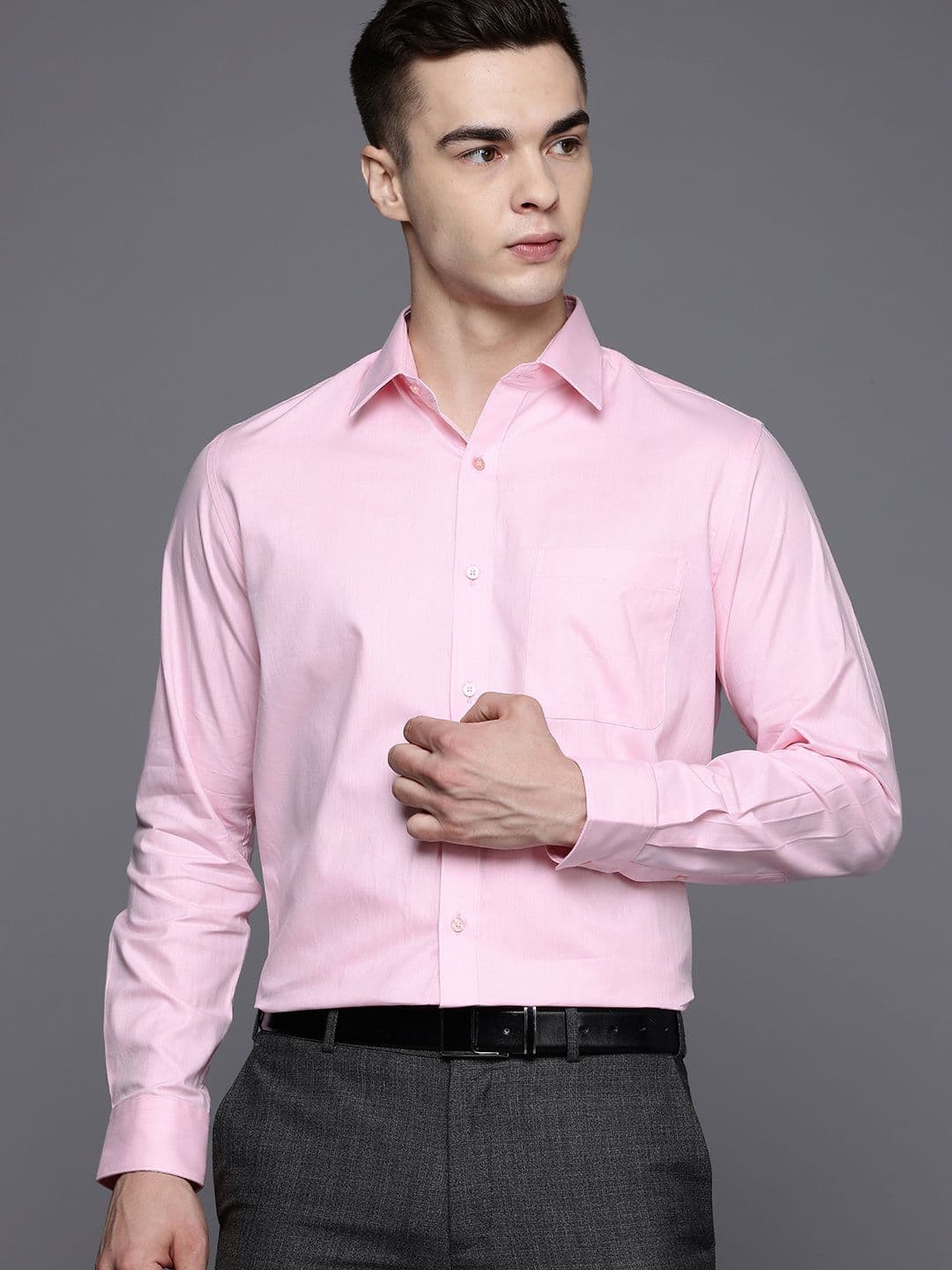 Raymond Pure Cotton Slim Fit Formal Shirt - view 1